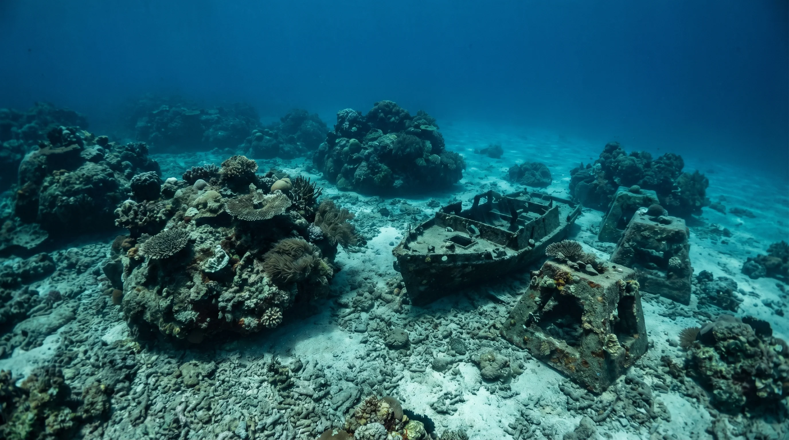 Dive site in Bali