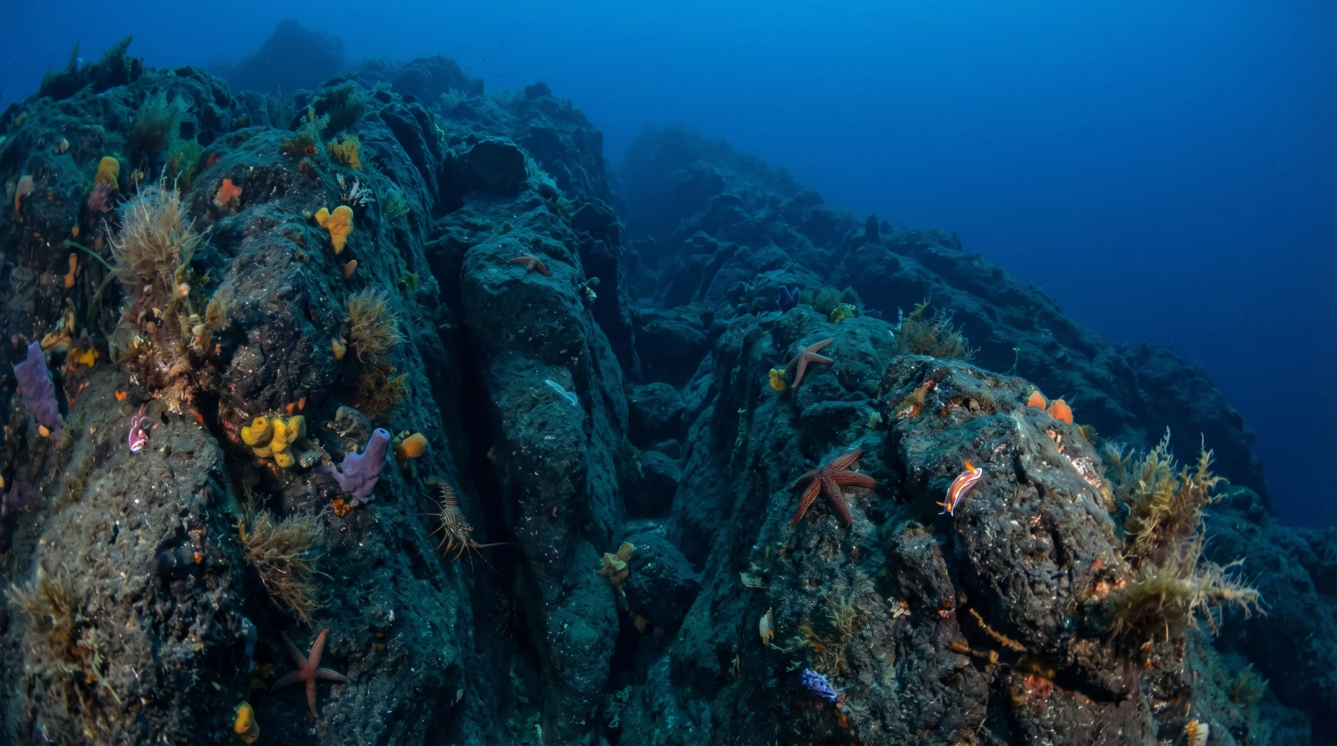 Dive site in Kea