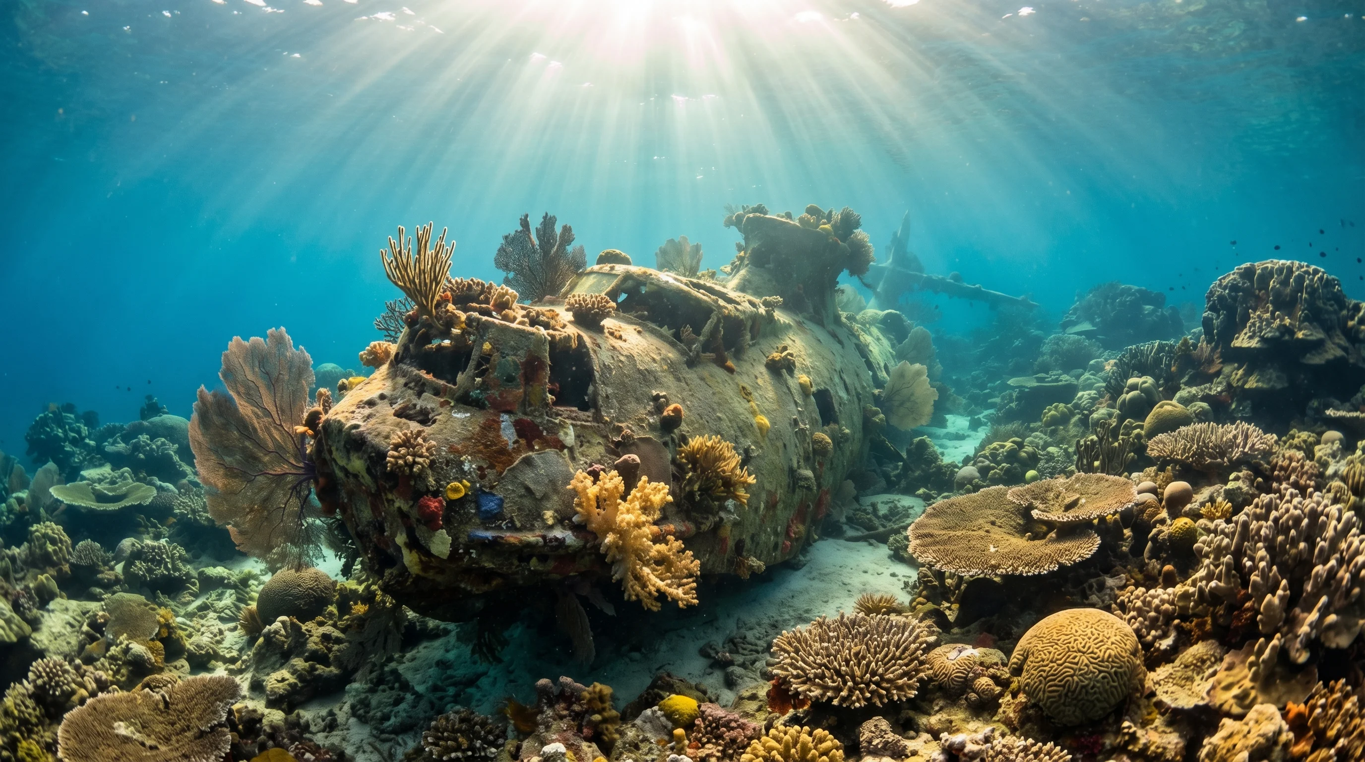 Dive site in Biak