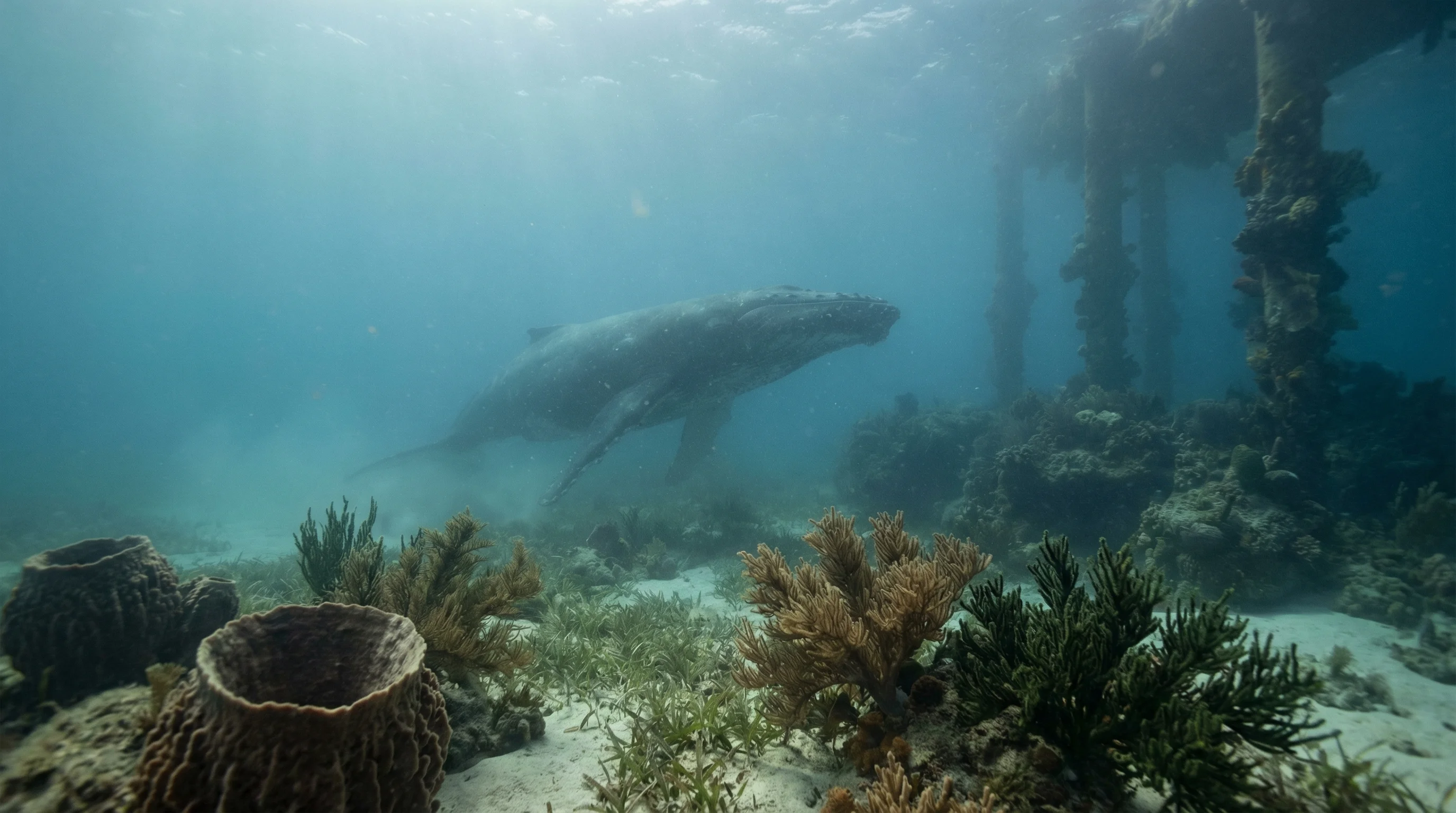 Dive site in Ningaloo Reef