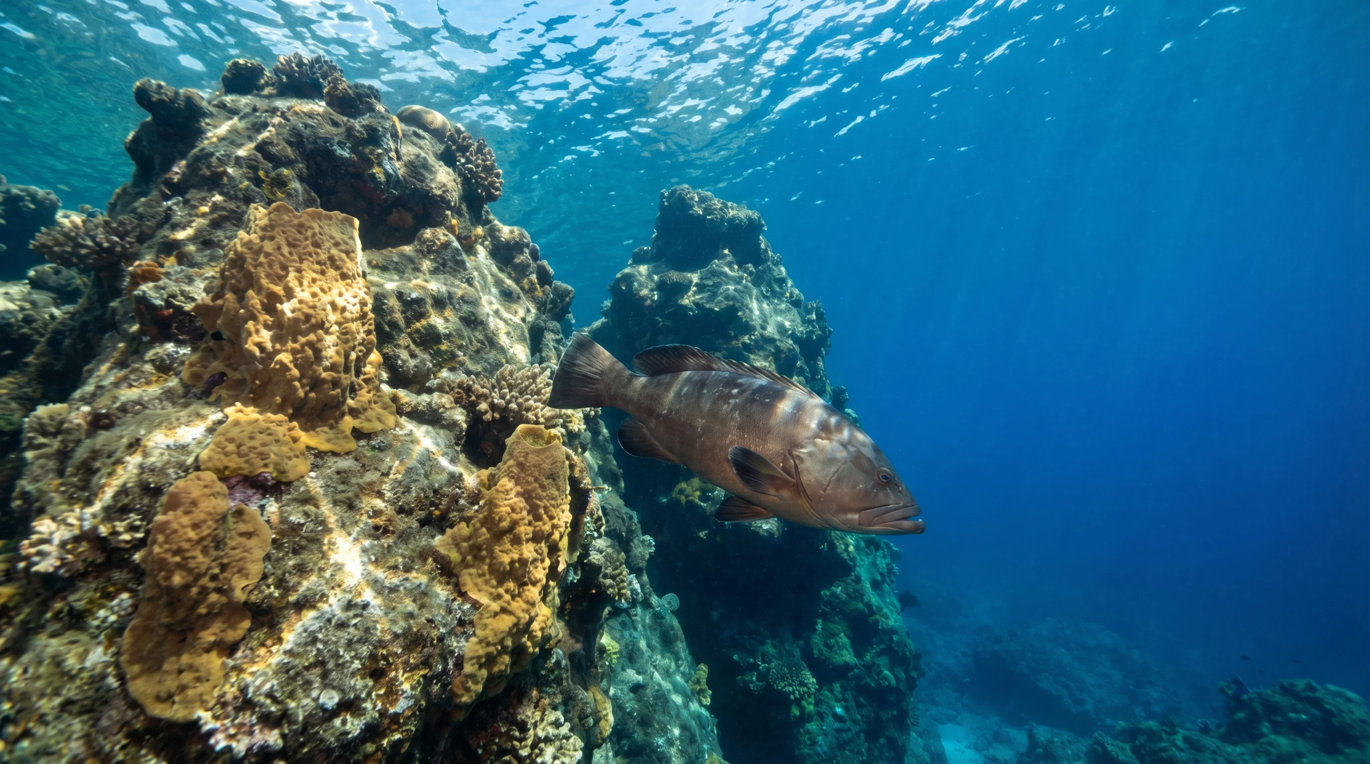 Dive site in Nisyros
