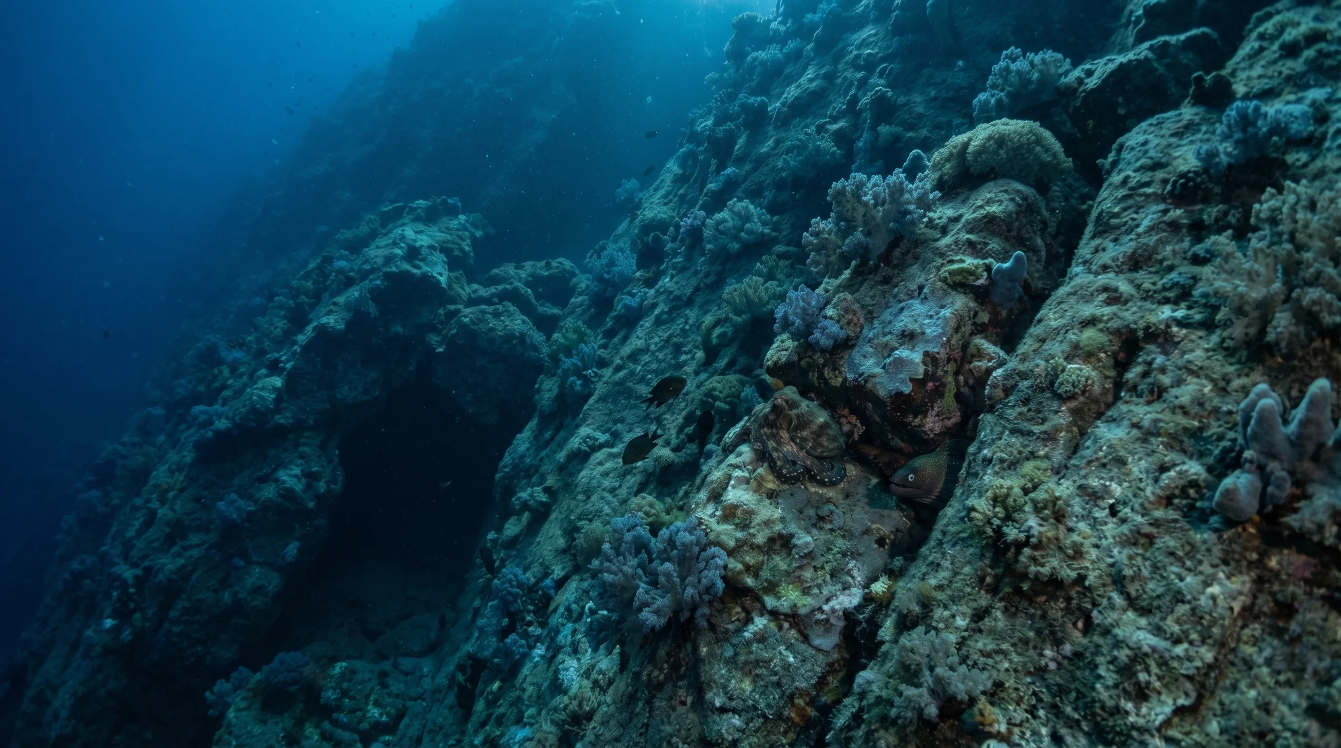 Dive site in Northern Greece
