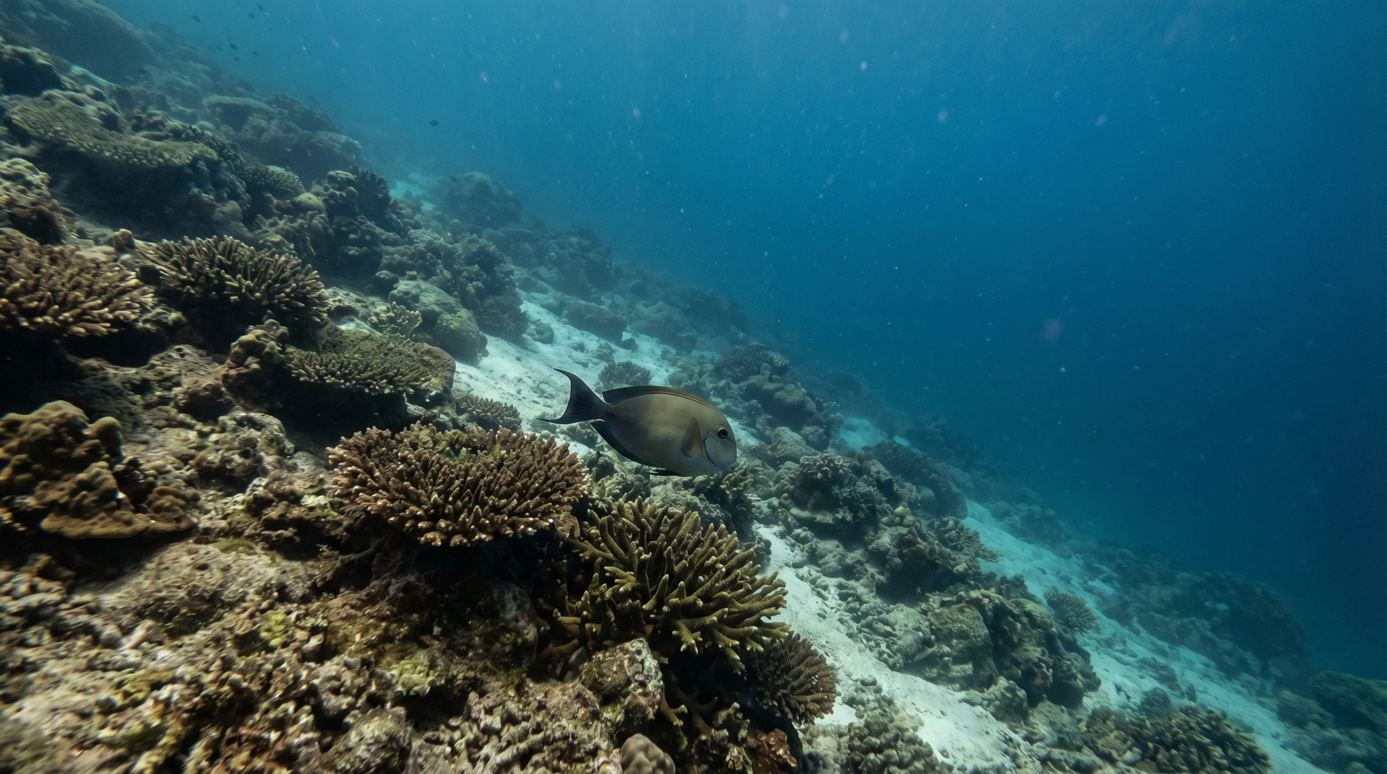 Dive site in Thousand Islands (Kepulauan Seribu)