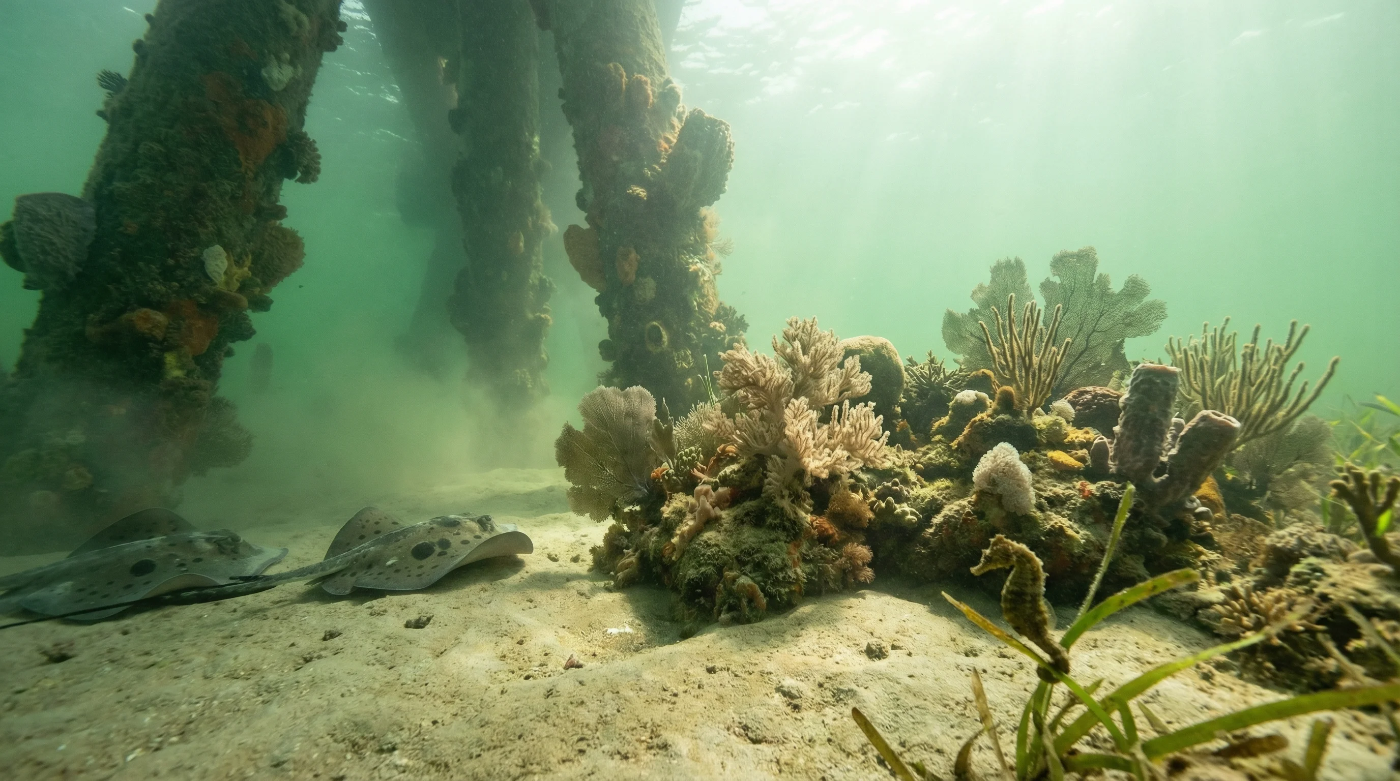 Swansea Bridge Pylons