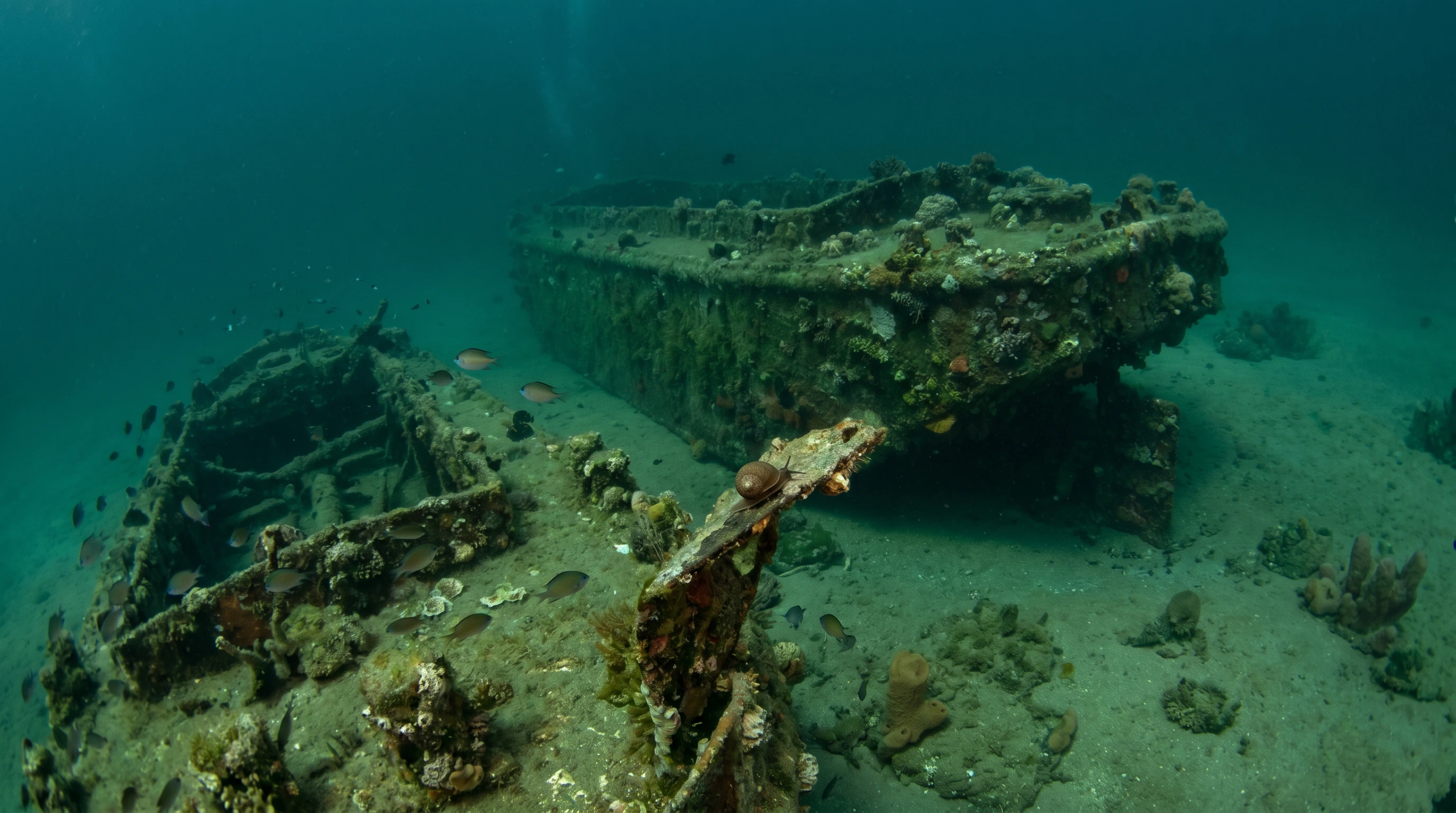 Dive site in Gibraltar