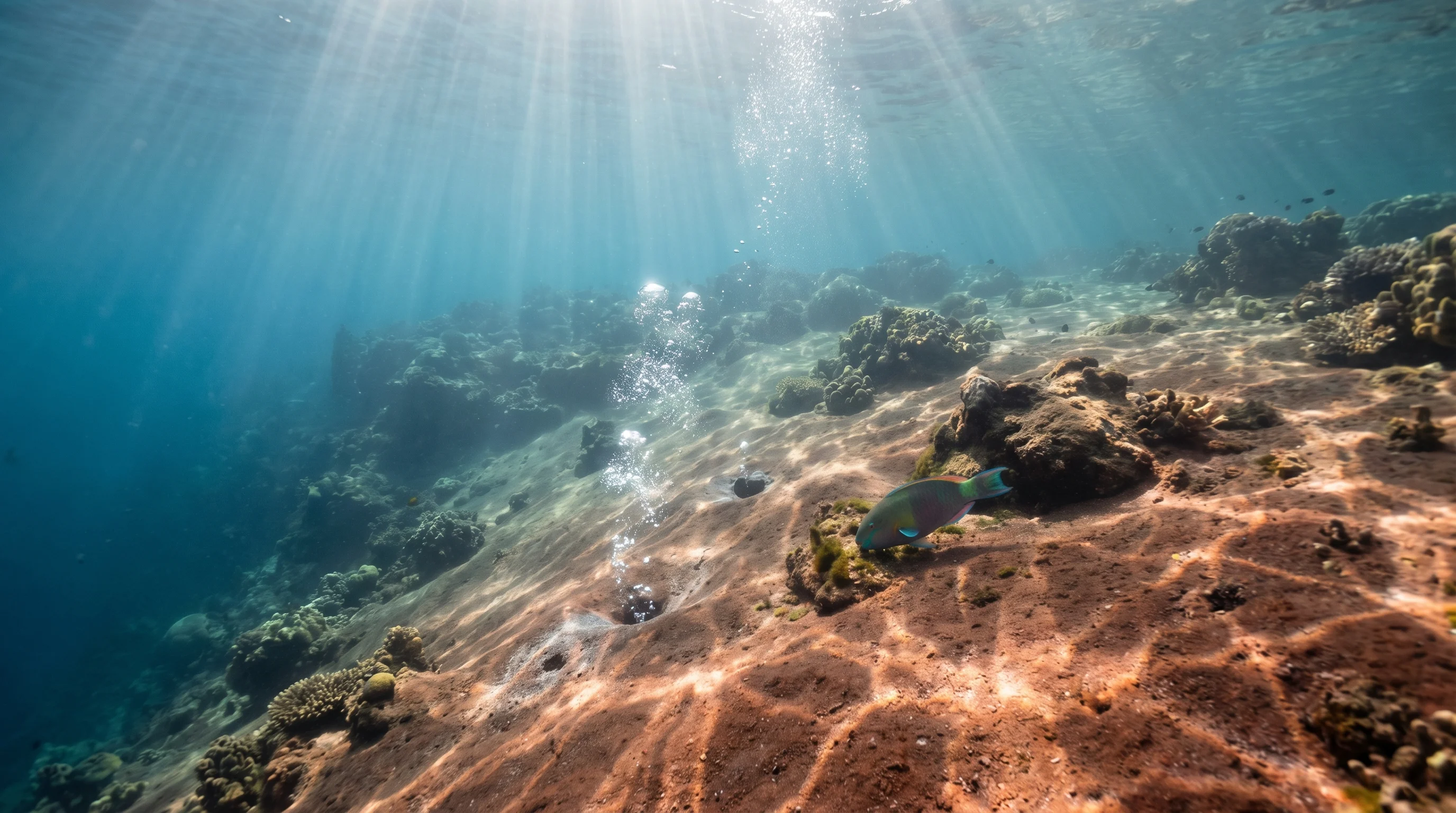 Dive site in Alor