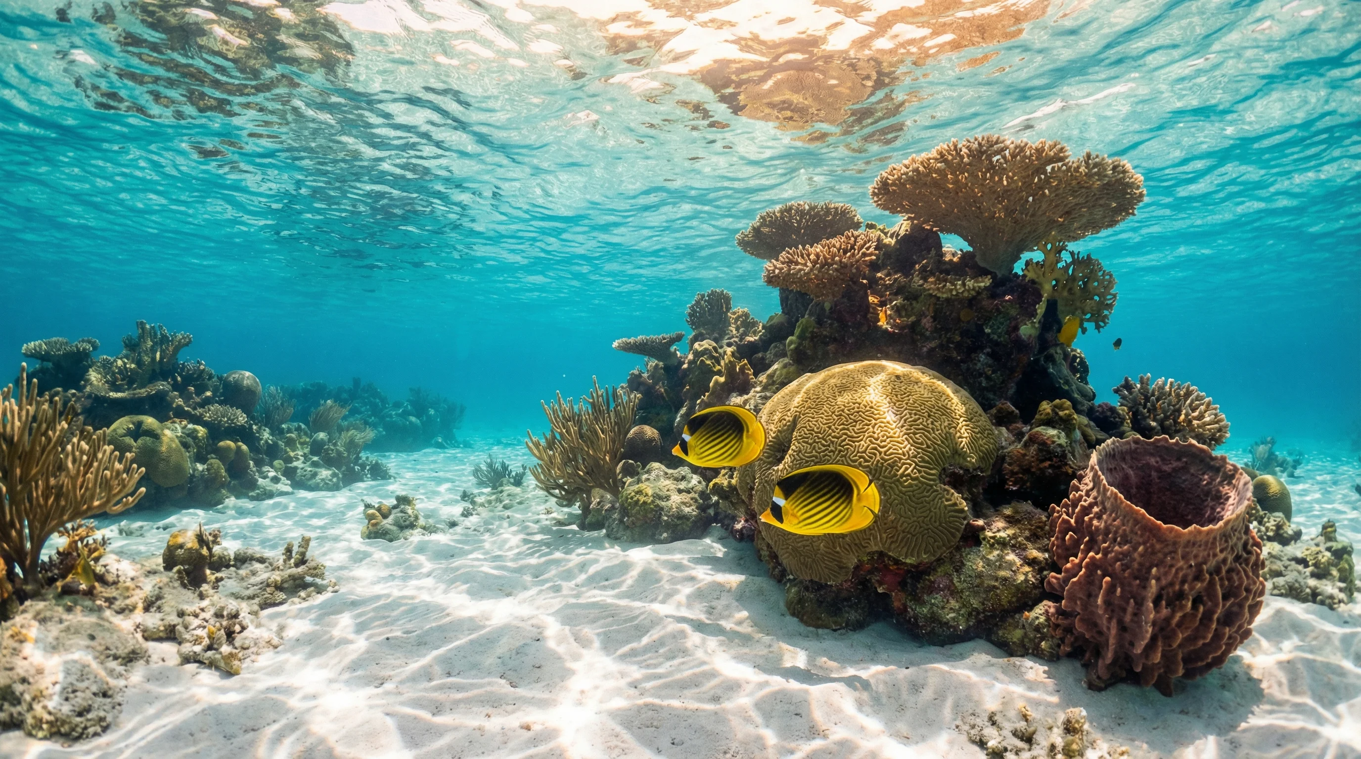 Dive site in Los Roques