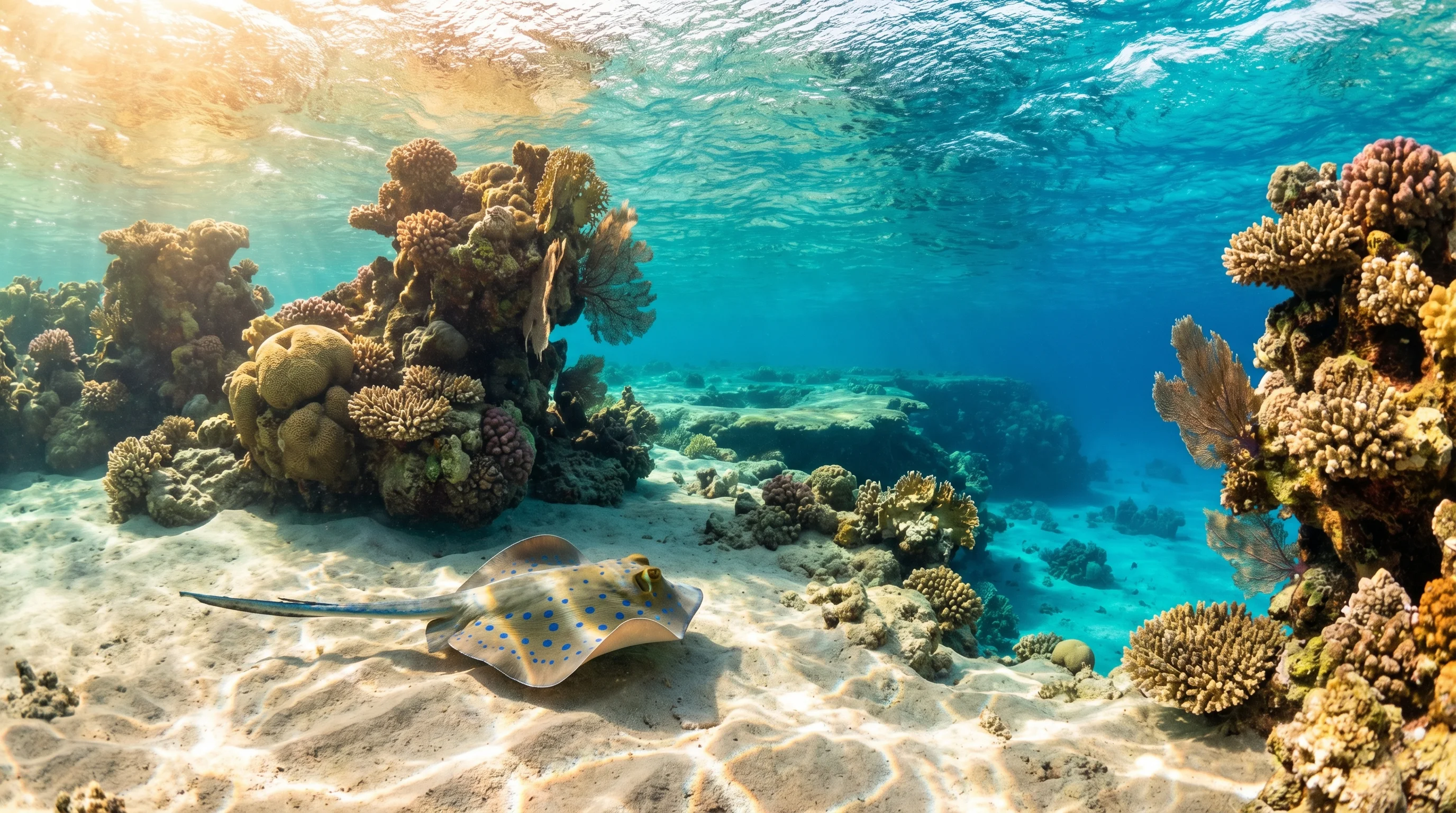 Dive site in Wadi Gimal