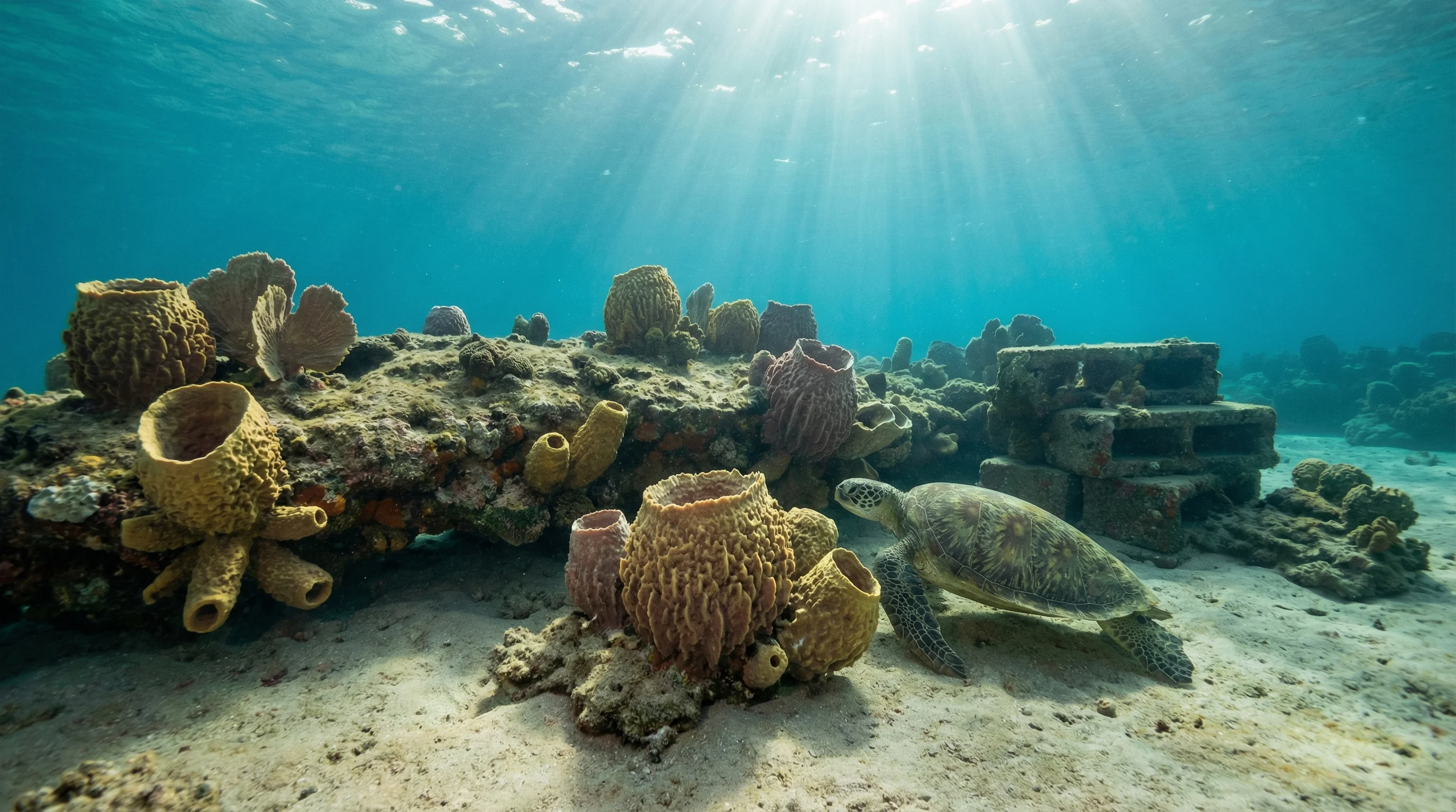 Dive site in Darwin