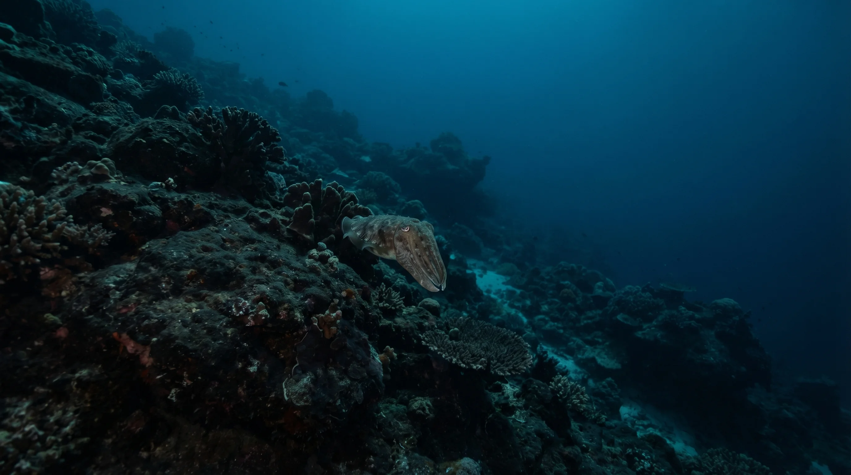 Dive site in Bali