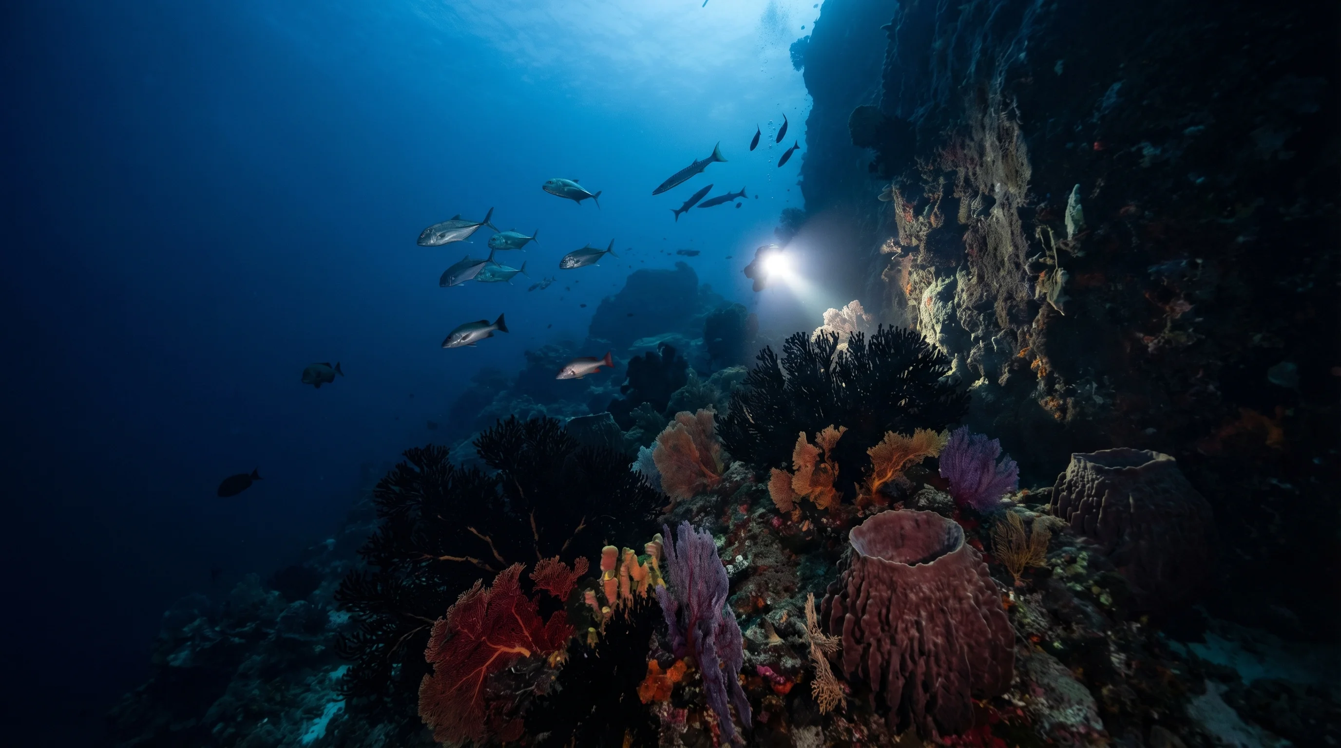 Dive site in Tomia Island