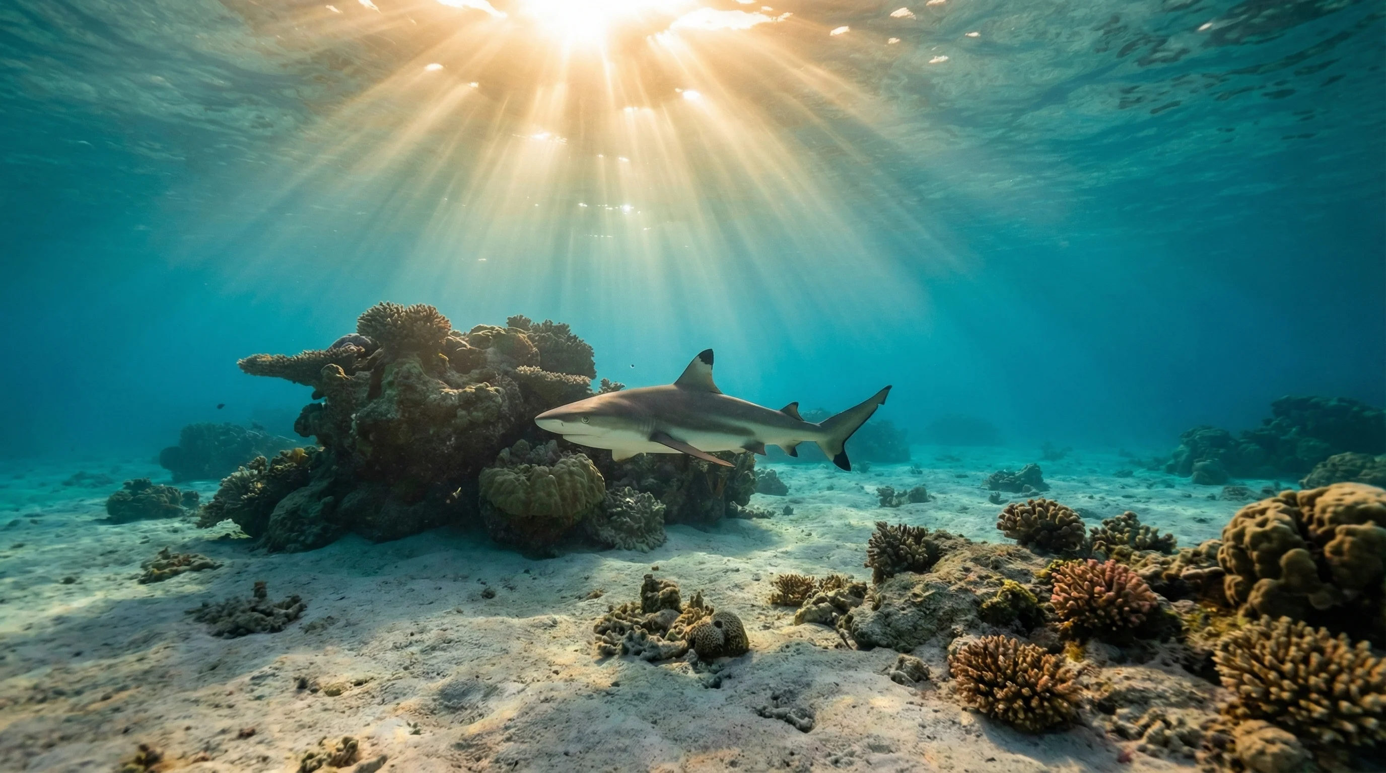 Dive site in Tikehau