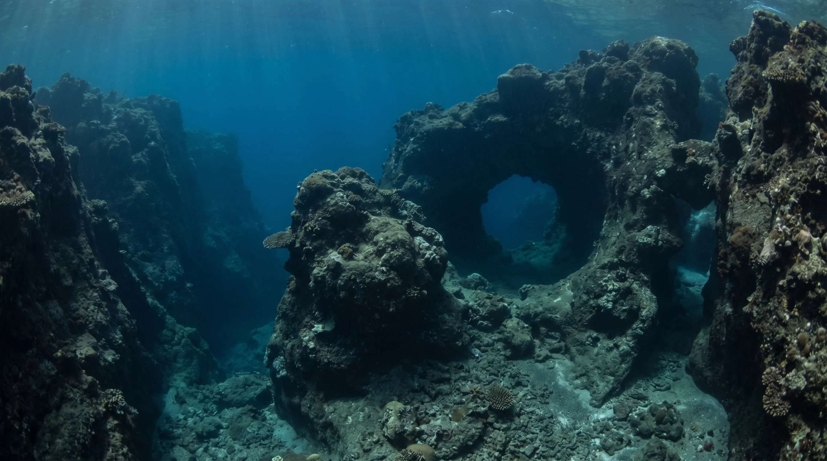 Dive site in Padang Bai