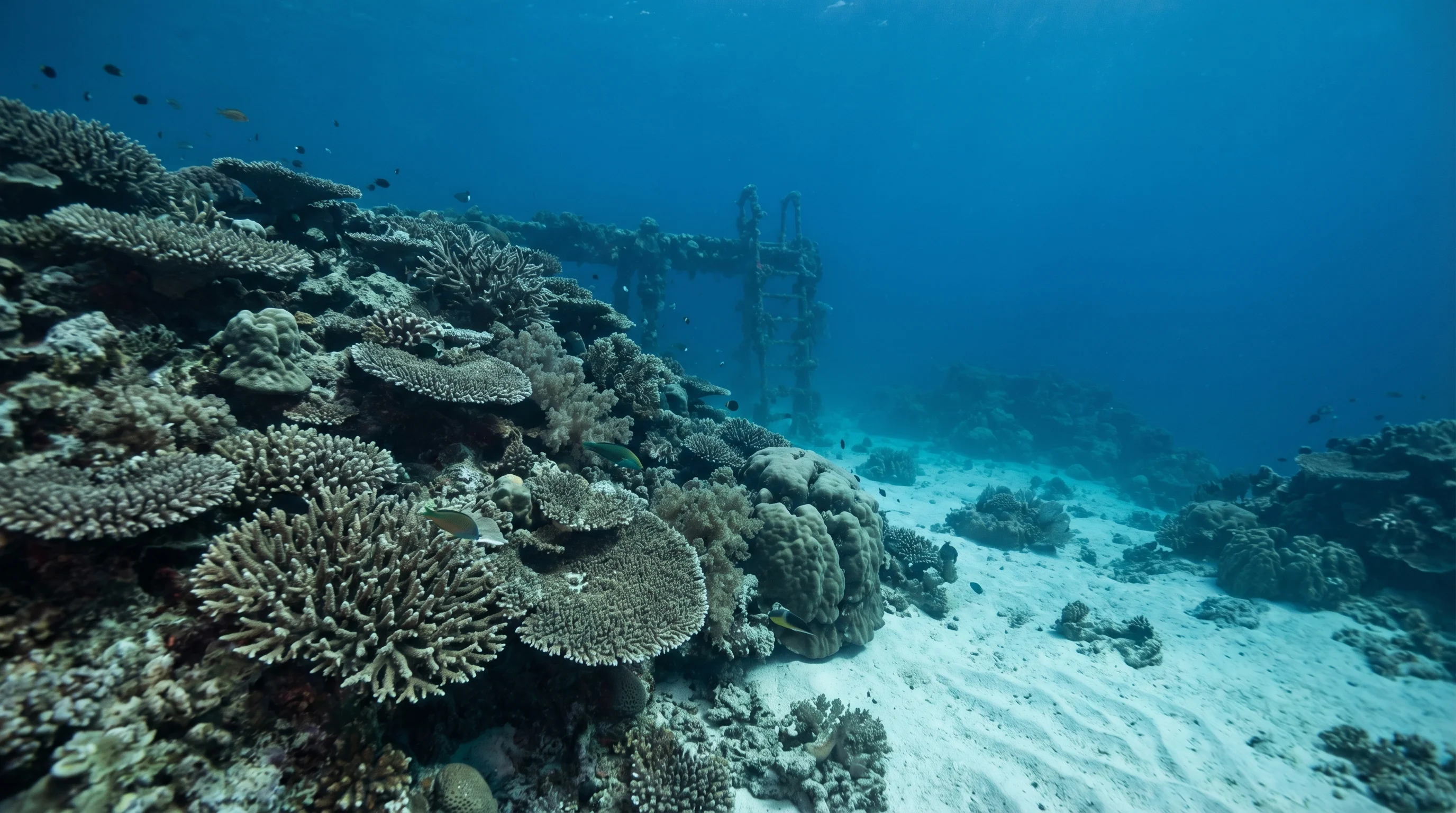 Dive site in Belitung