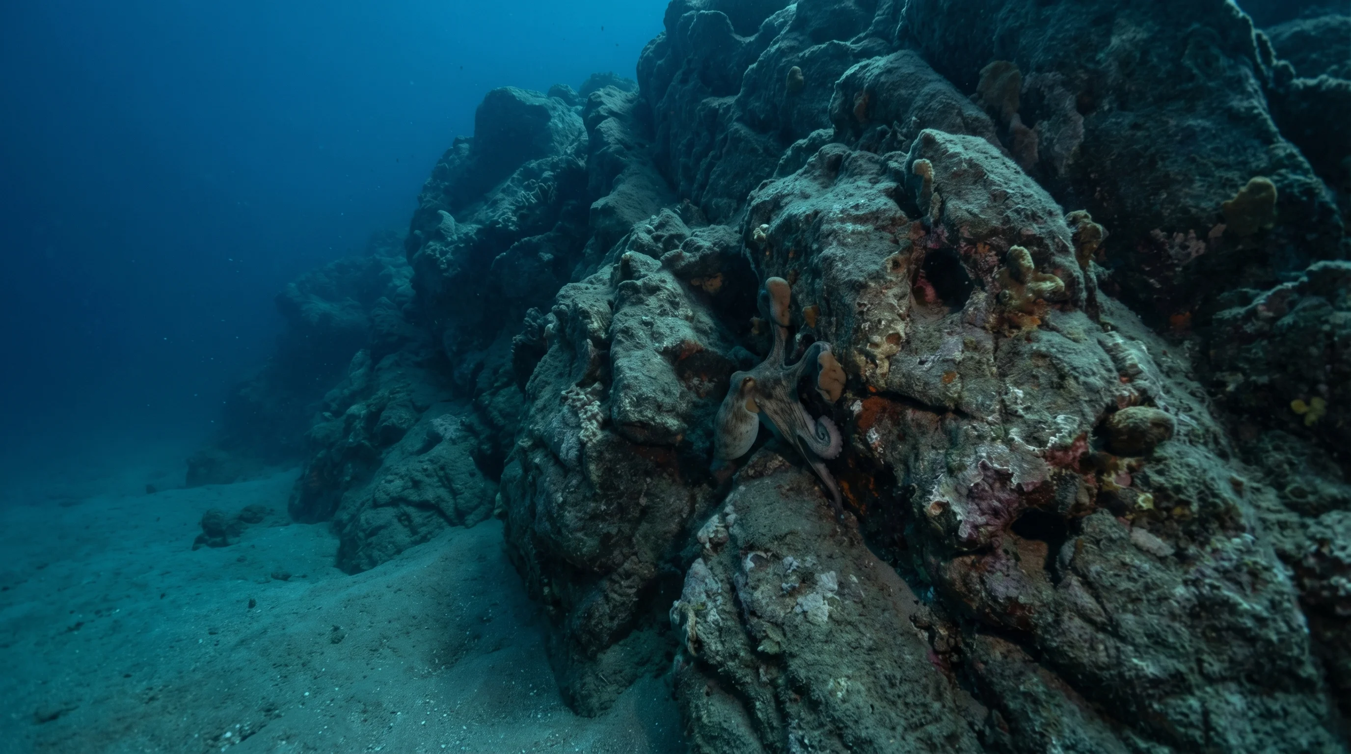 Dive site in Northern Greece