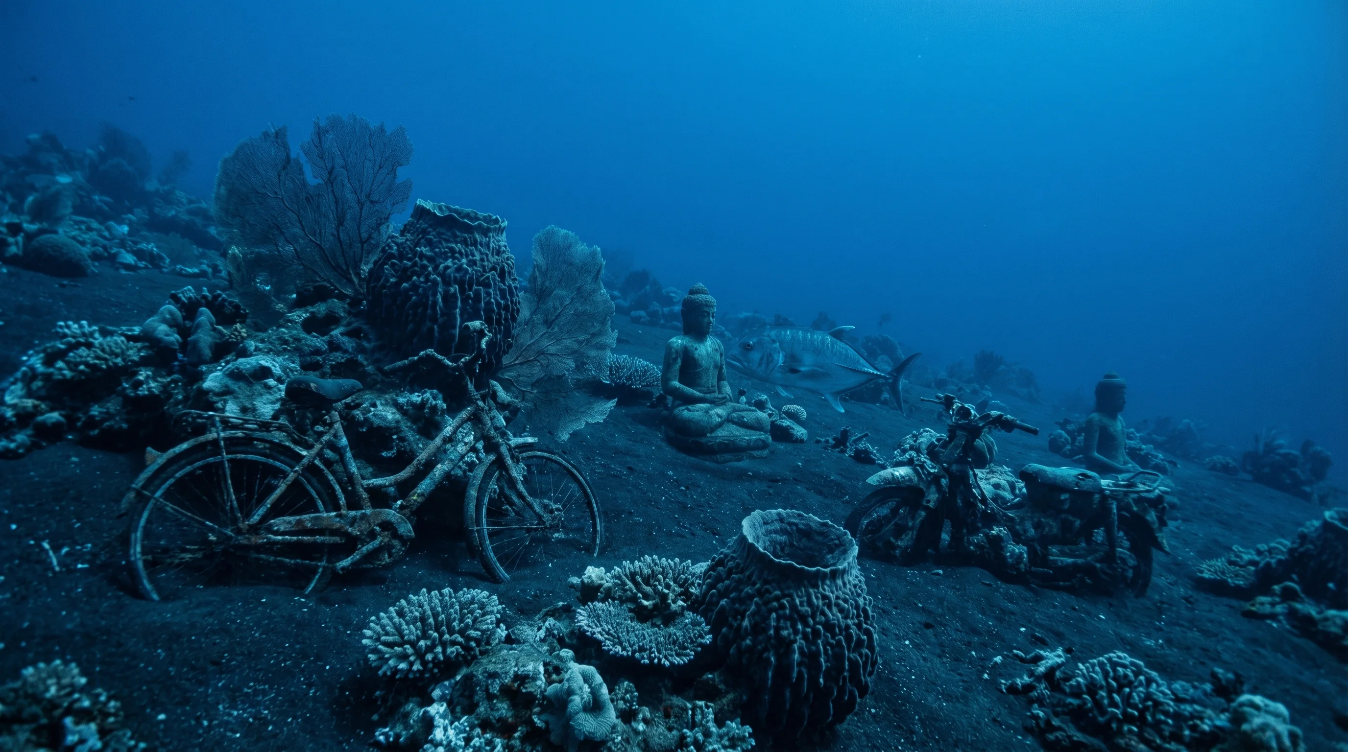 Dive site in Kubu