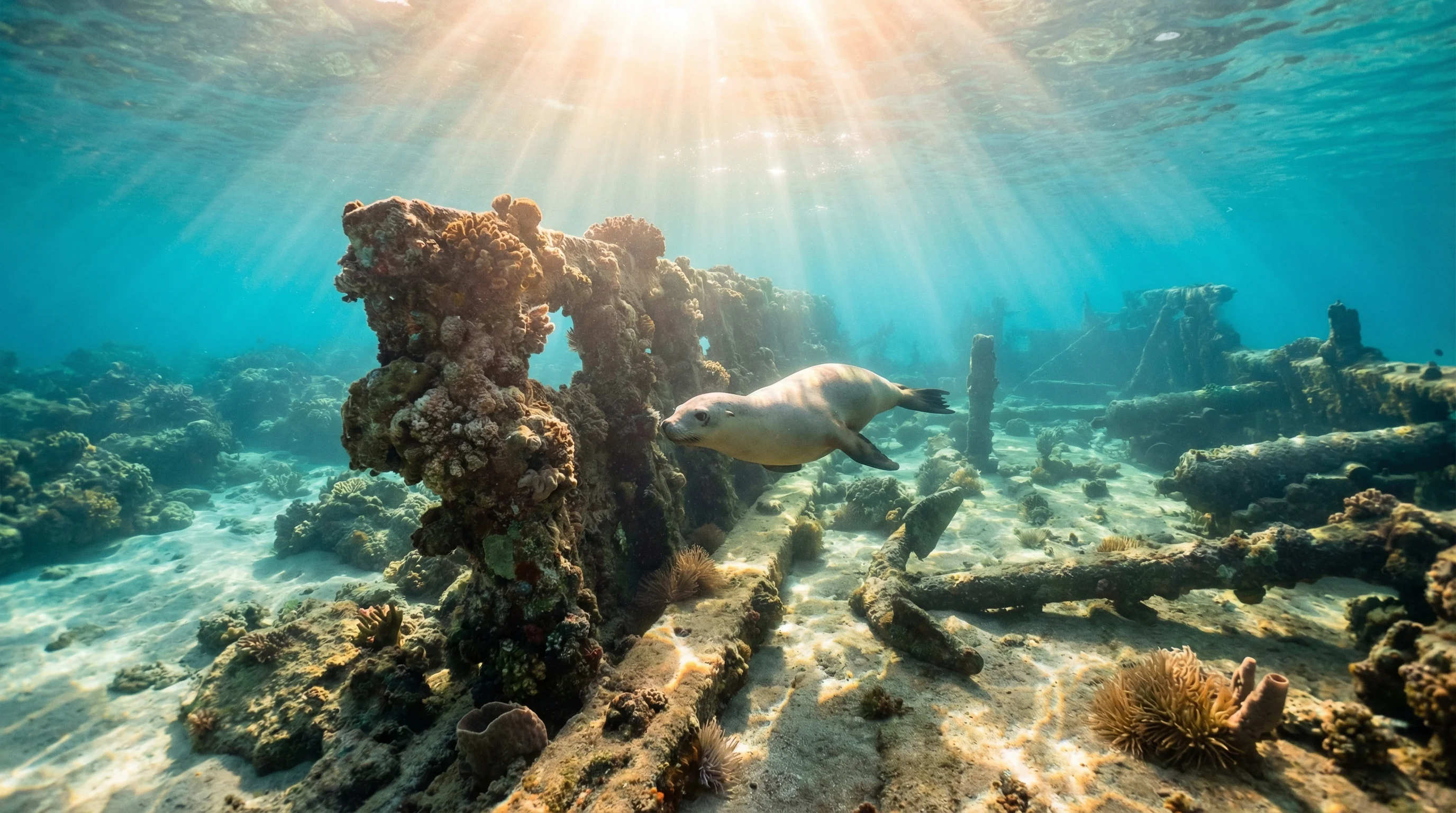 Dive site in Coral Coast