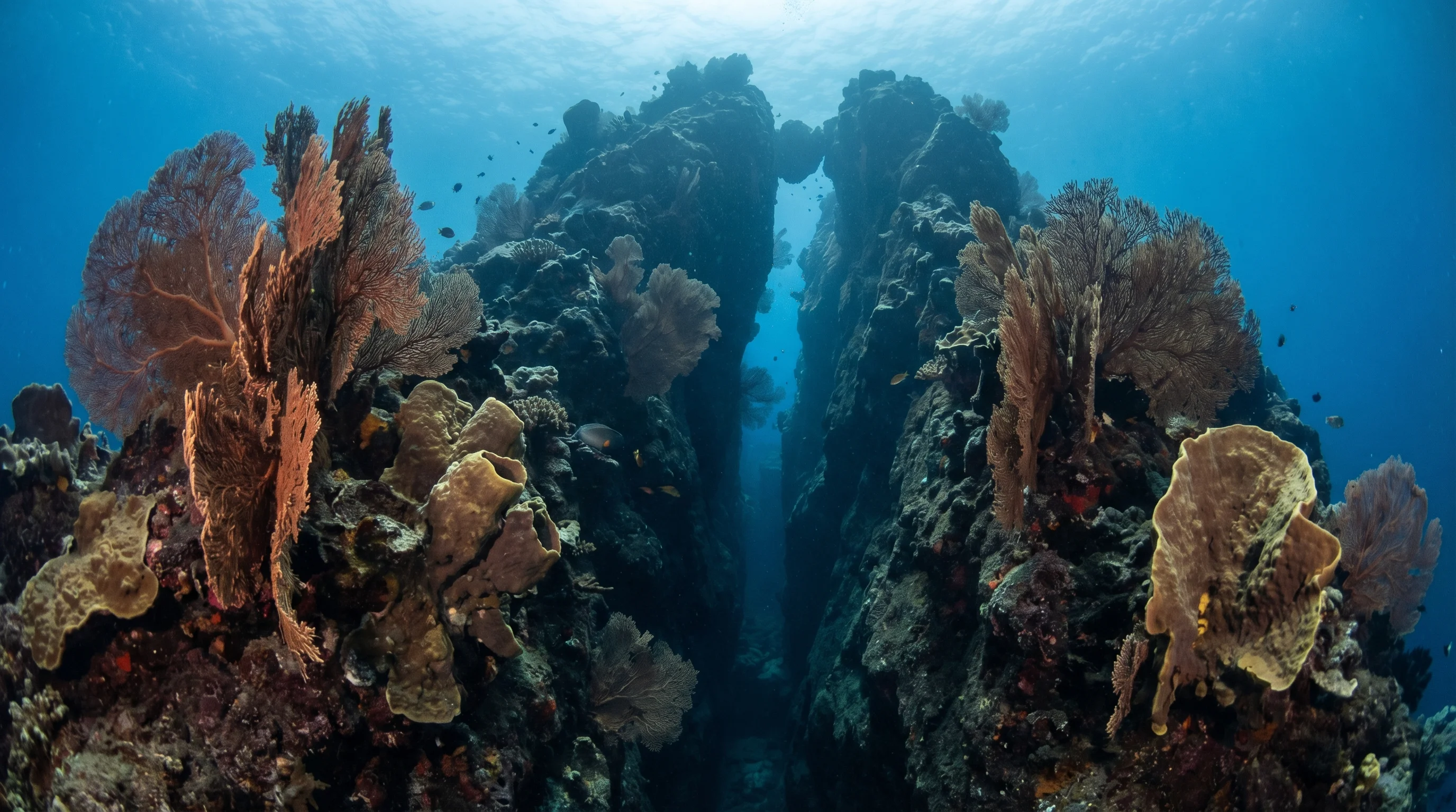 Dive site in Sumatra