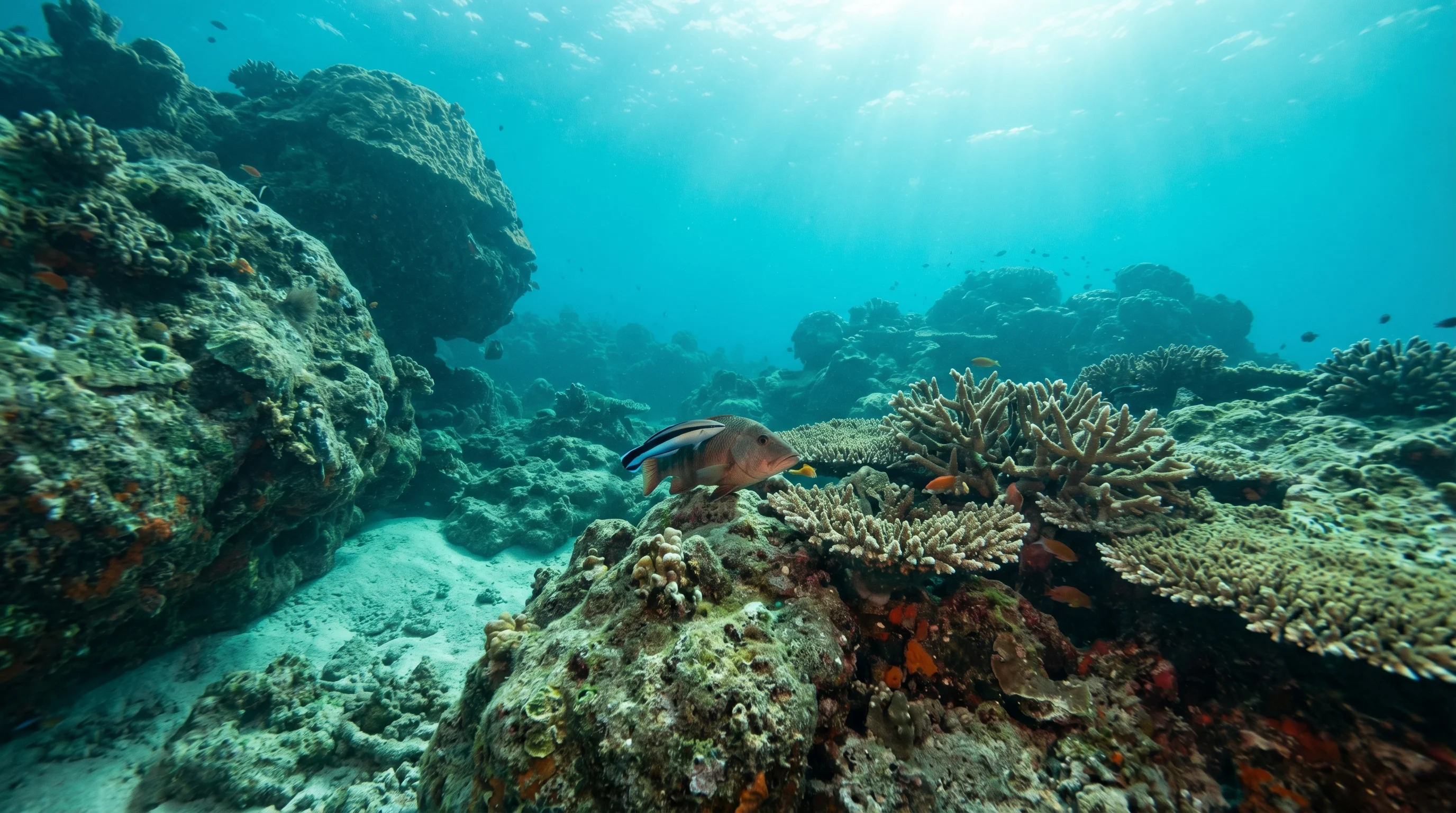 Dive site in Bali