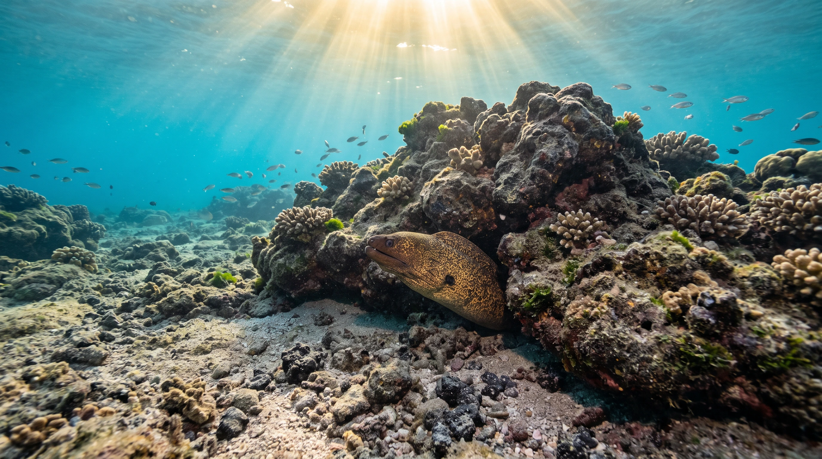 Dive site in Hawaii