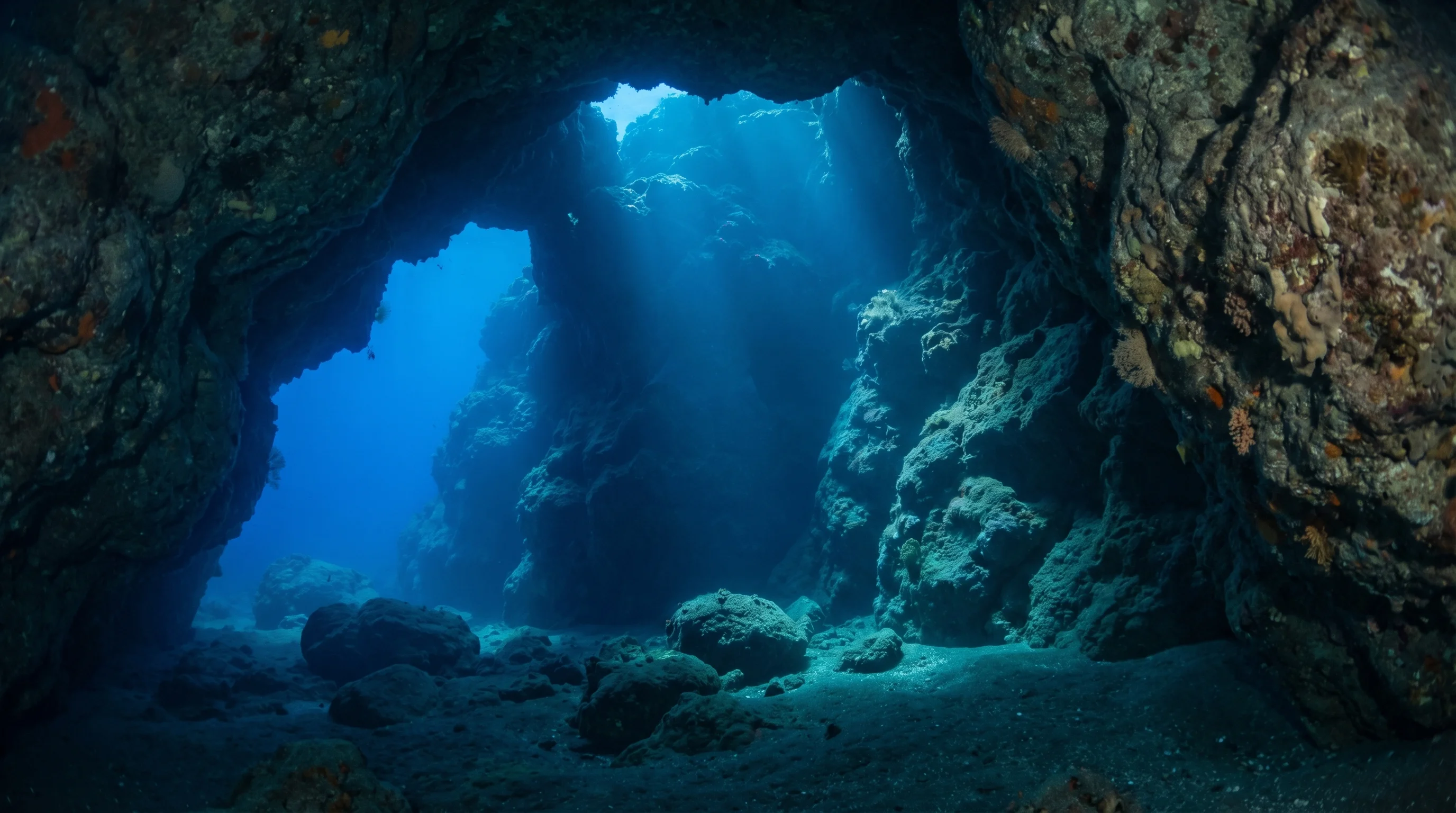 Dive site in Paxos