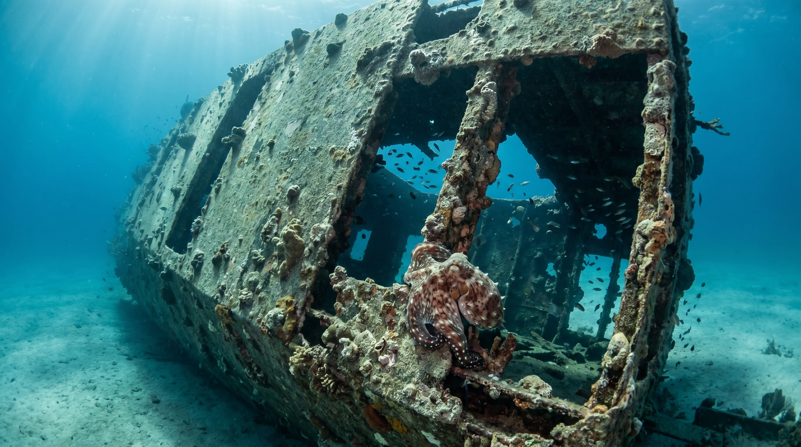 Dive site in Aruba
