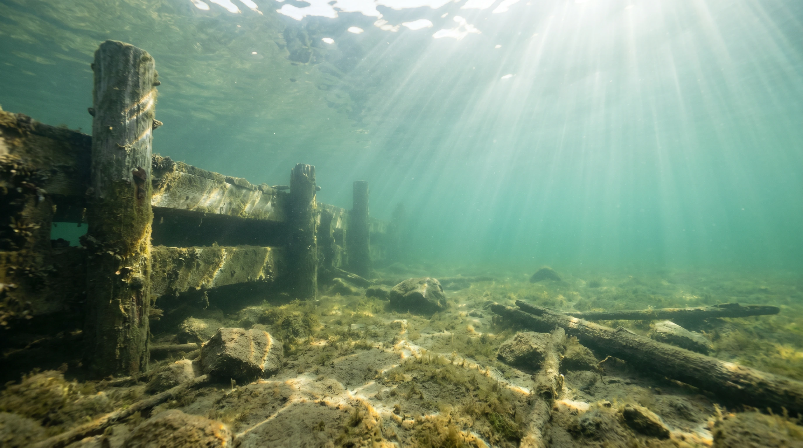 Dive site in Georgian Bay
