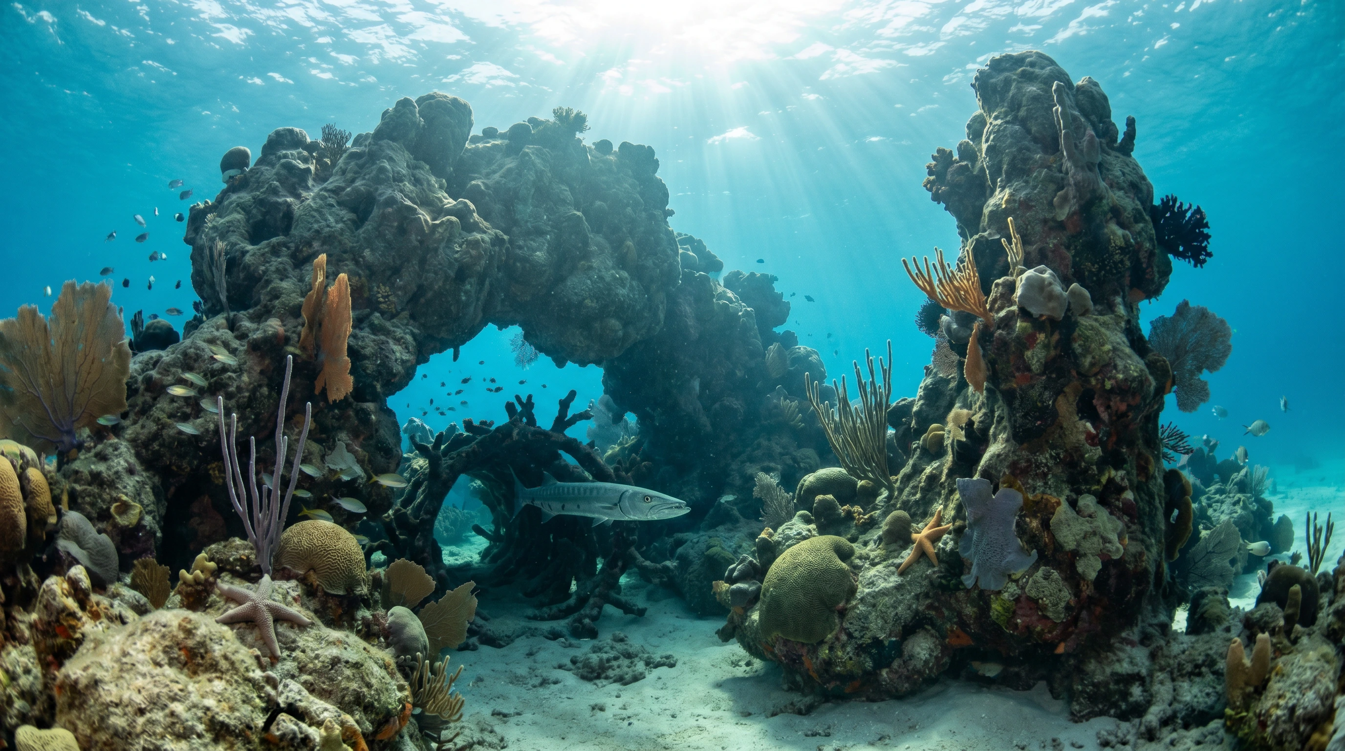 Dive site in West Bay & Seven Mile Beach