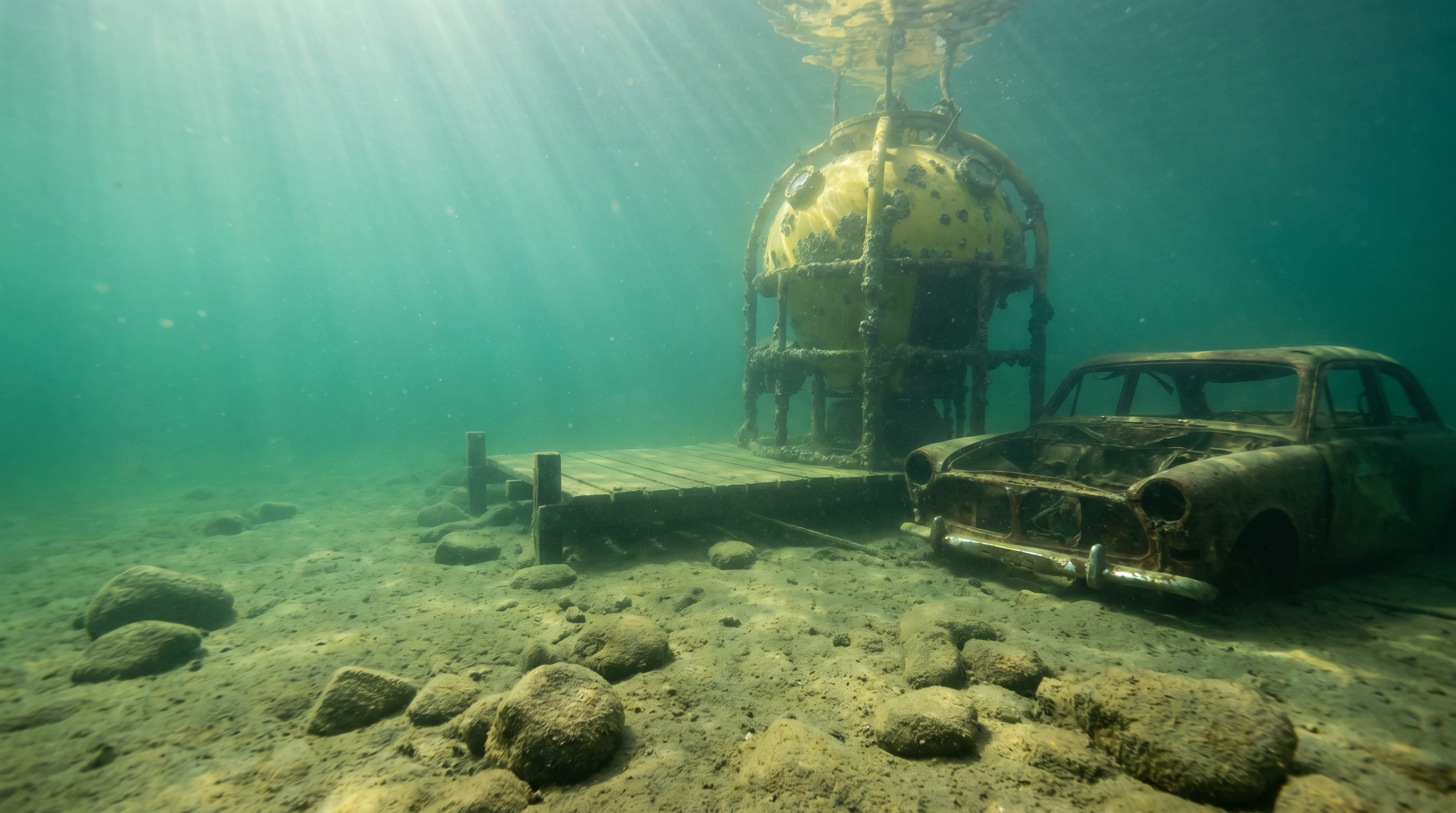 Dive site in Flanders