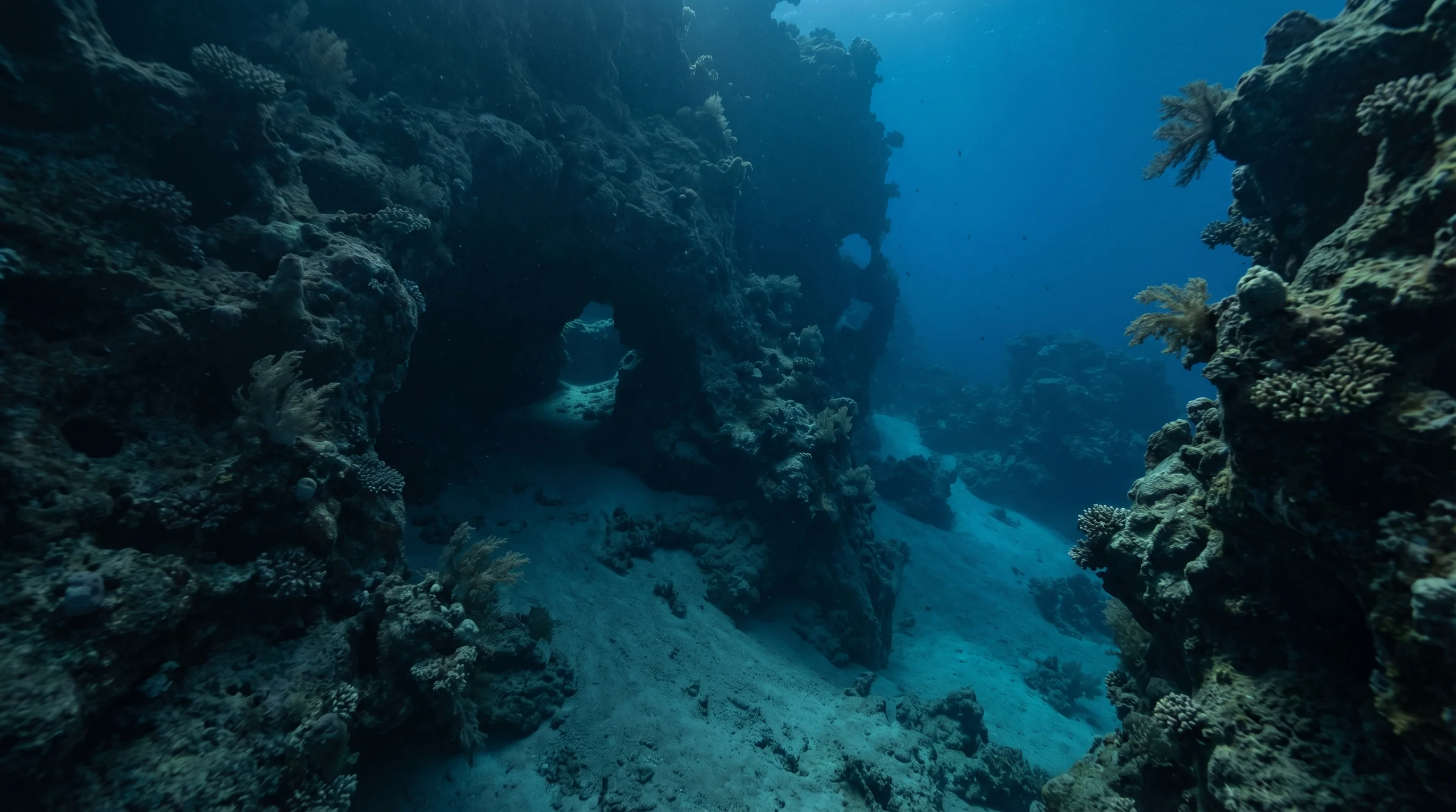 Dive site in Ras Mohammed