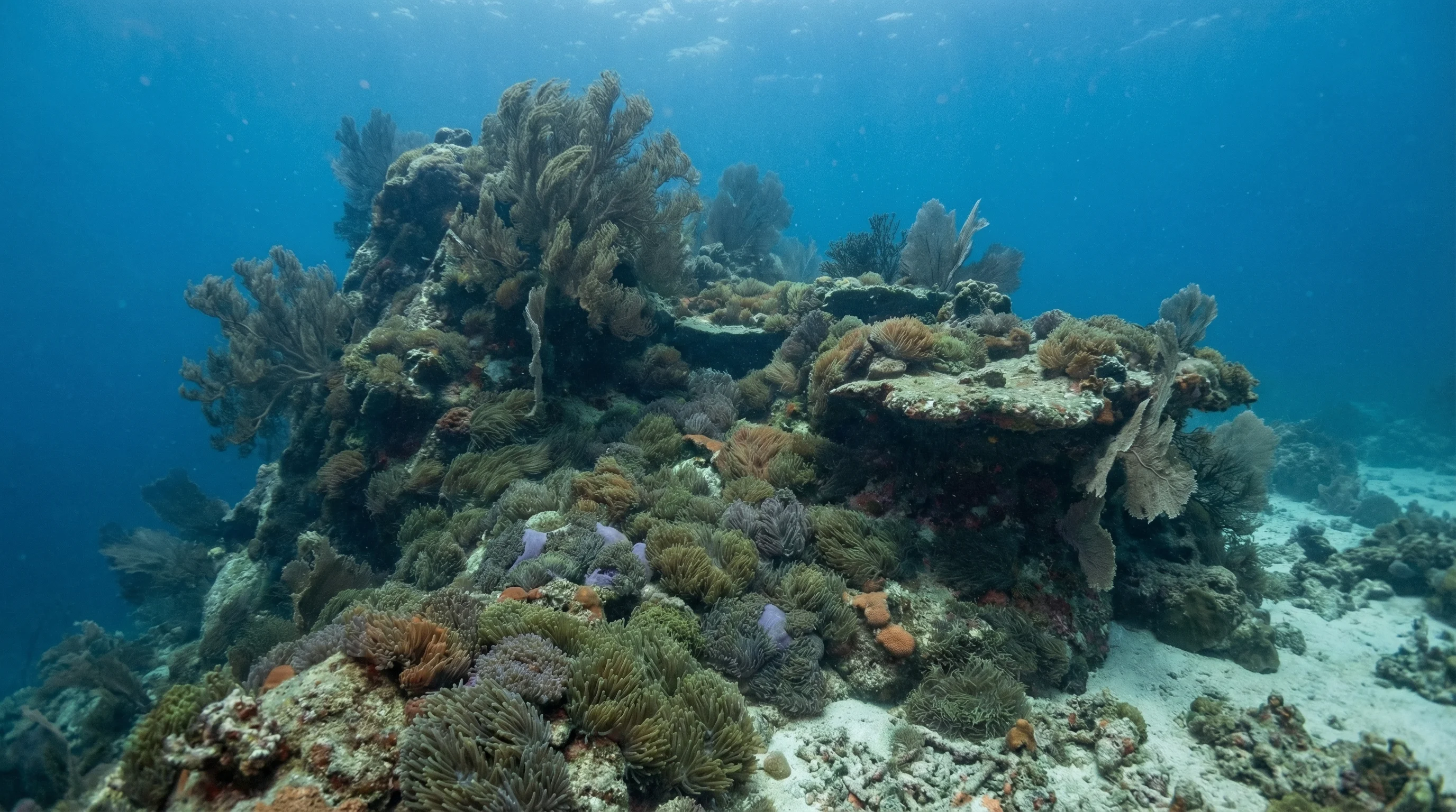 Dive site in King Cruiser Wreck