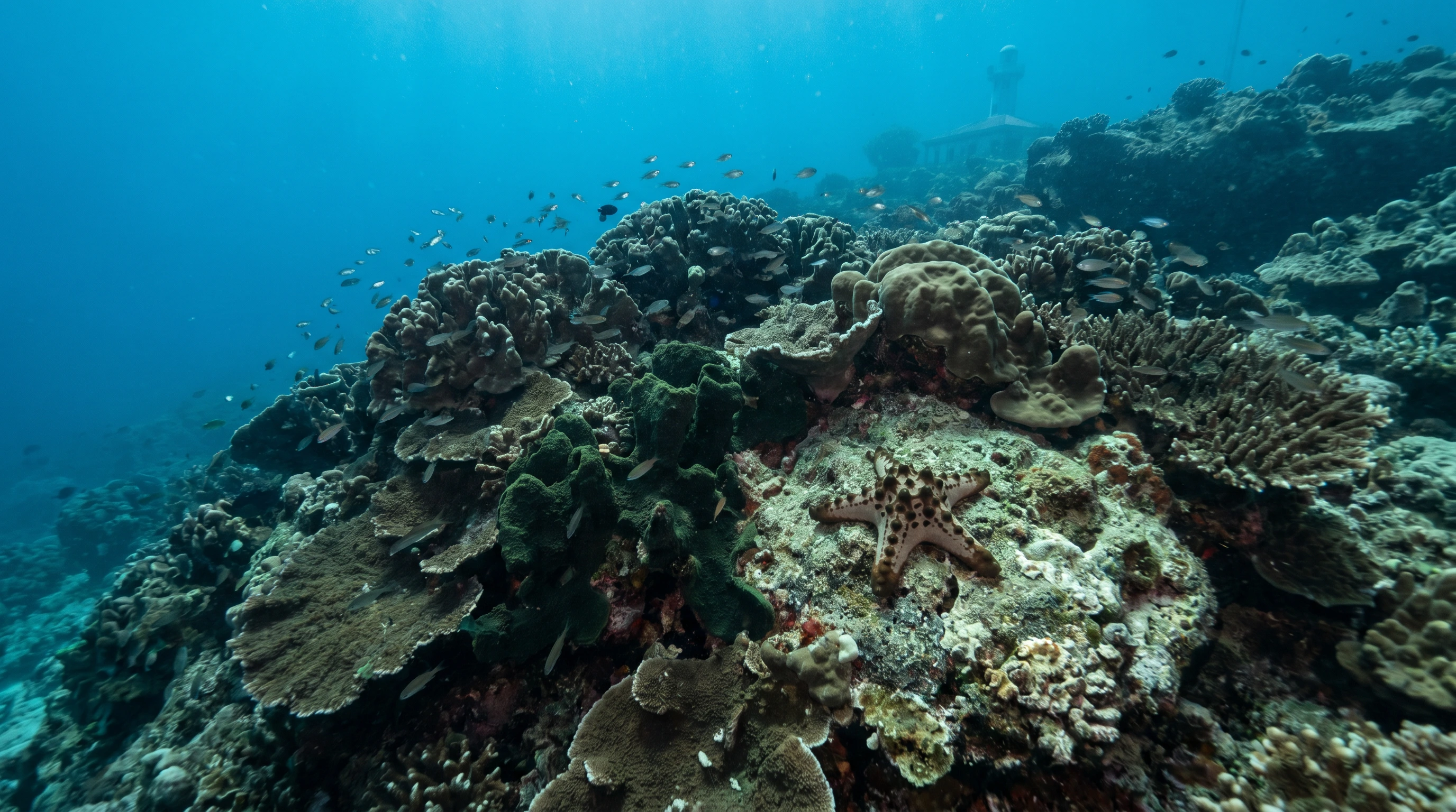 Dive site in Cabilao Island