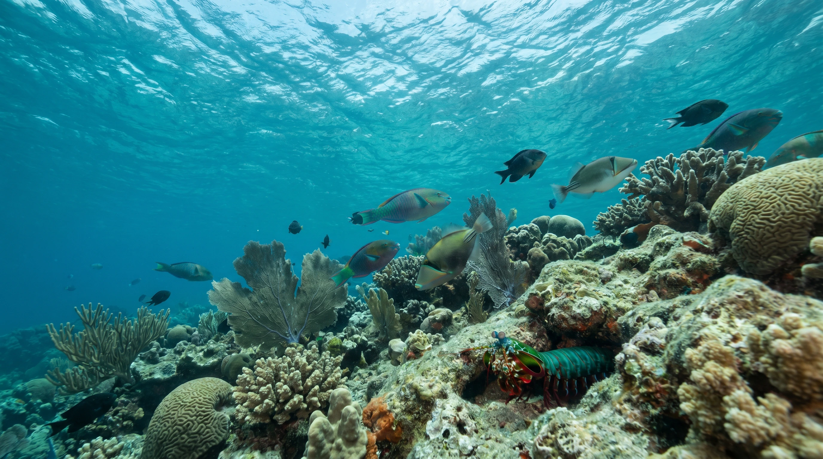 Dive site in Saint-Gilles-les-Bains