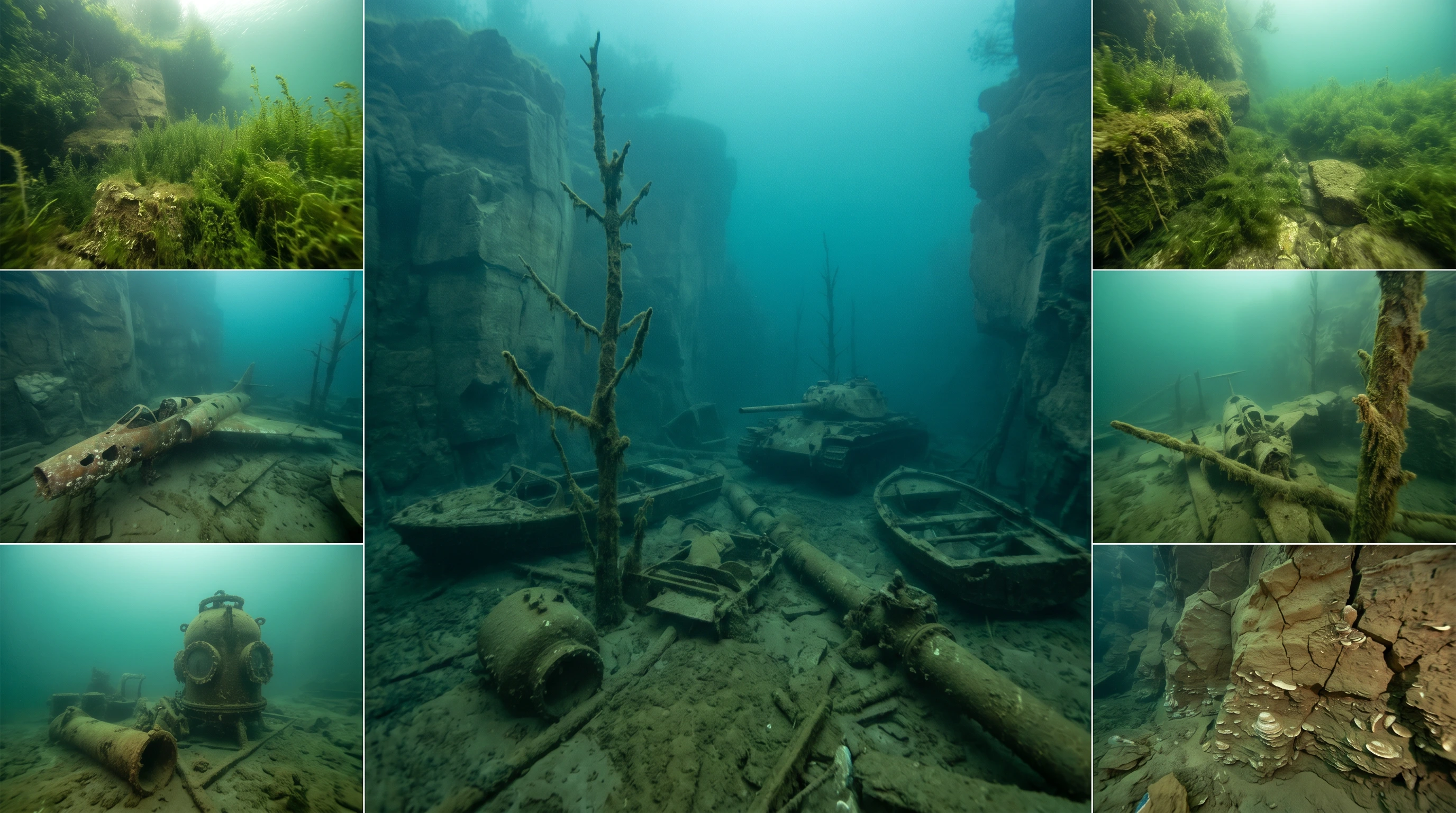 Dive site in Belgium