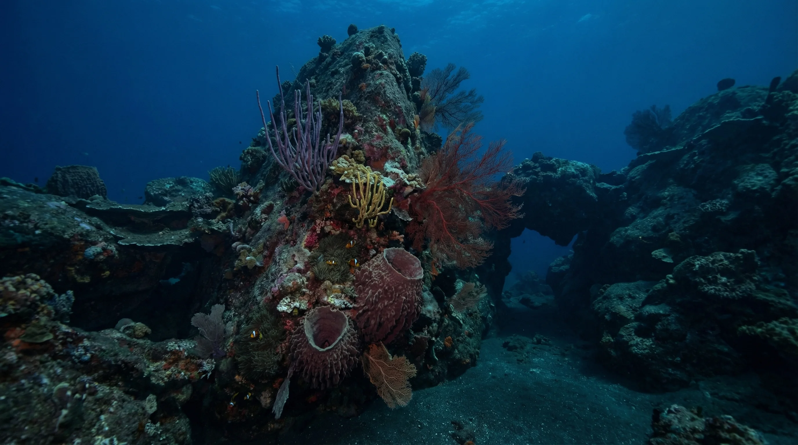 Dive site in Chumphon Pinnacle