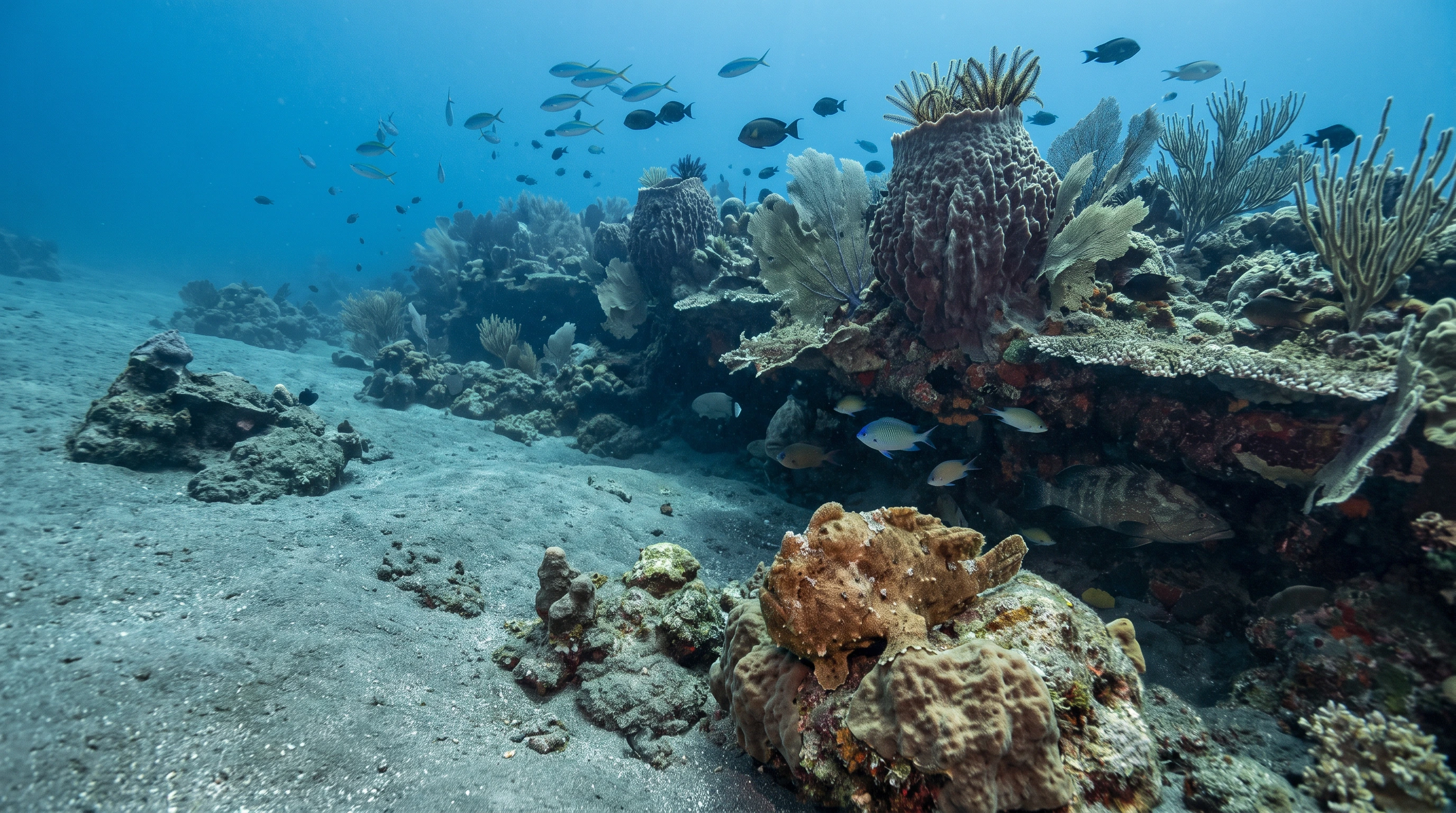 Dive site in Apo Island