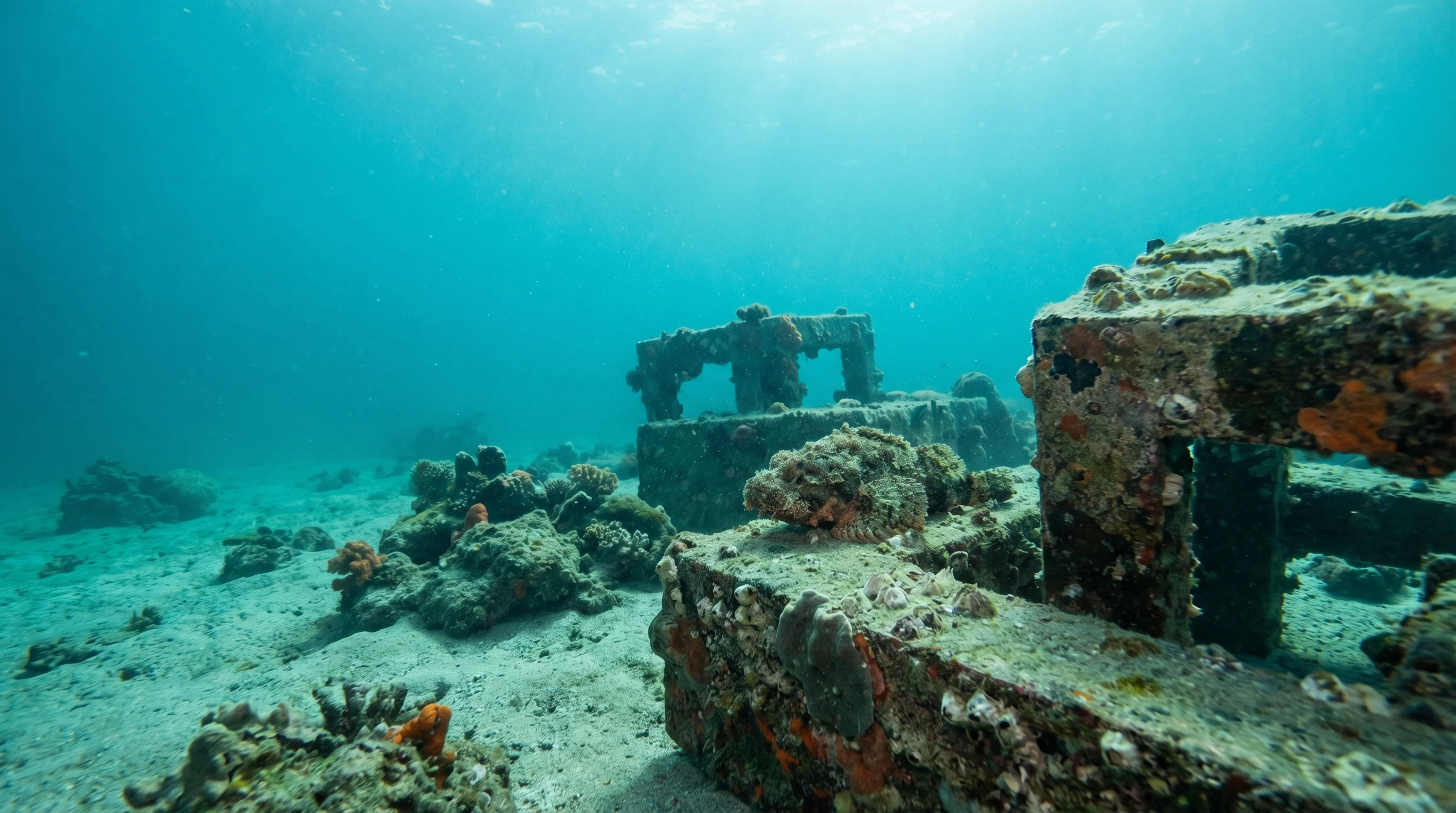 Dive site in Sanur & the Bukit