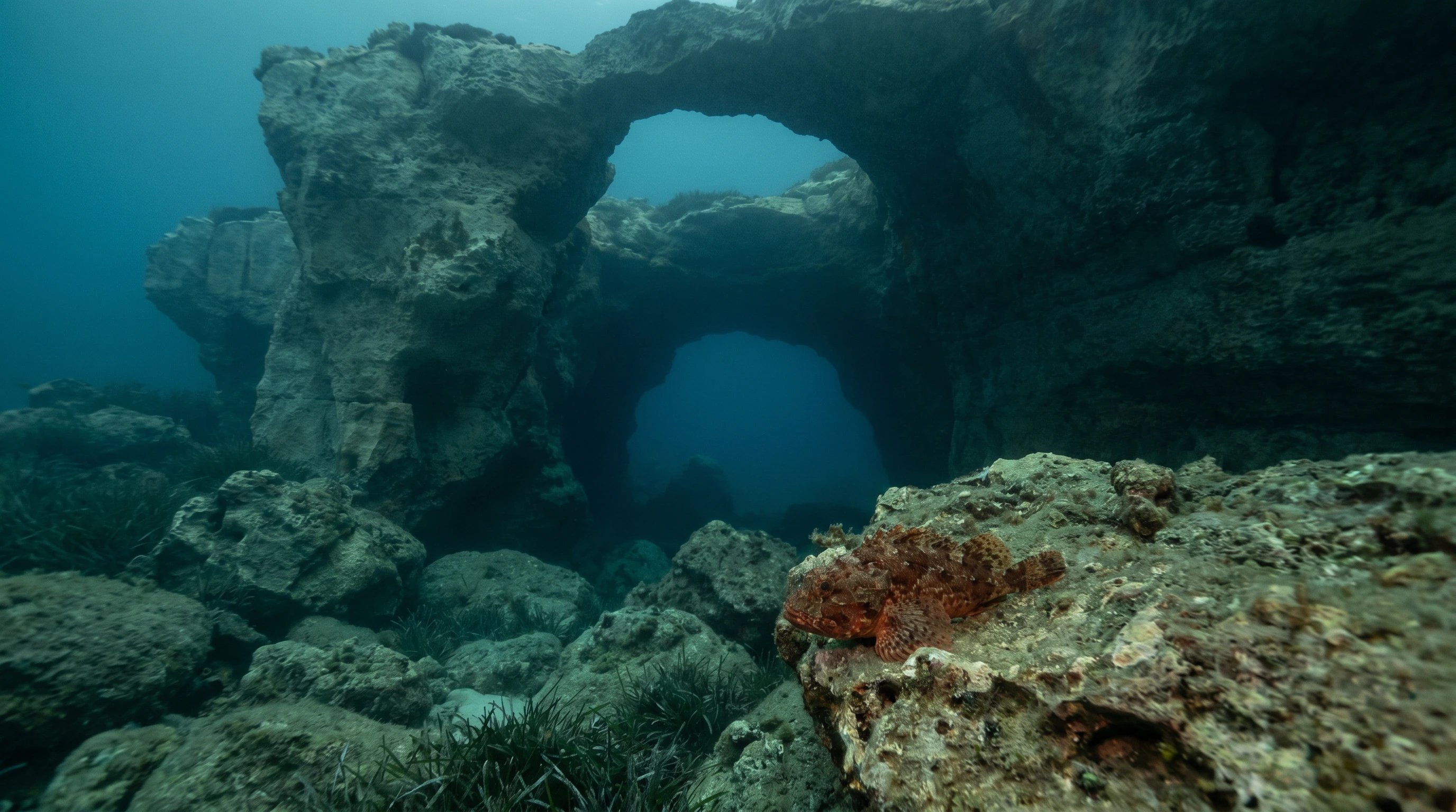 Dive site in Malta