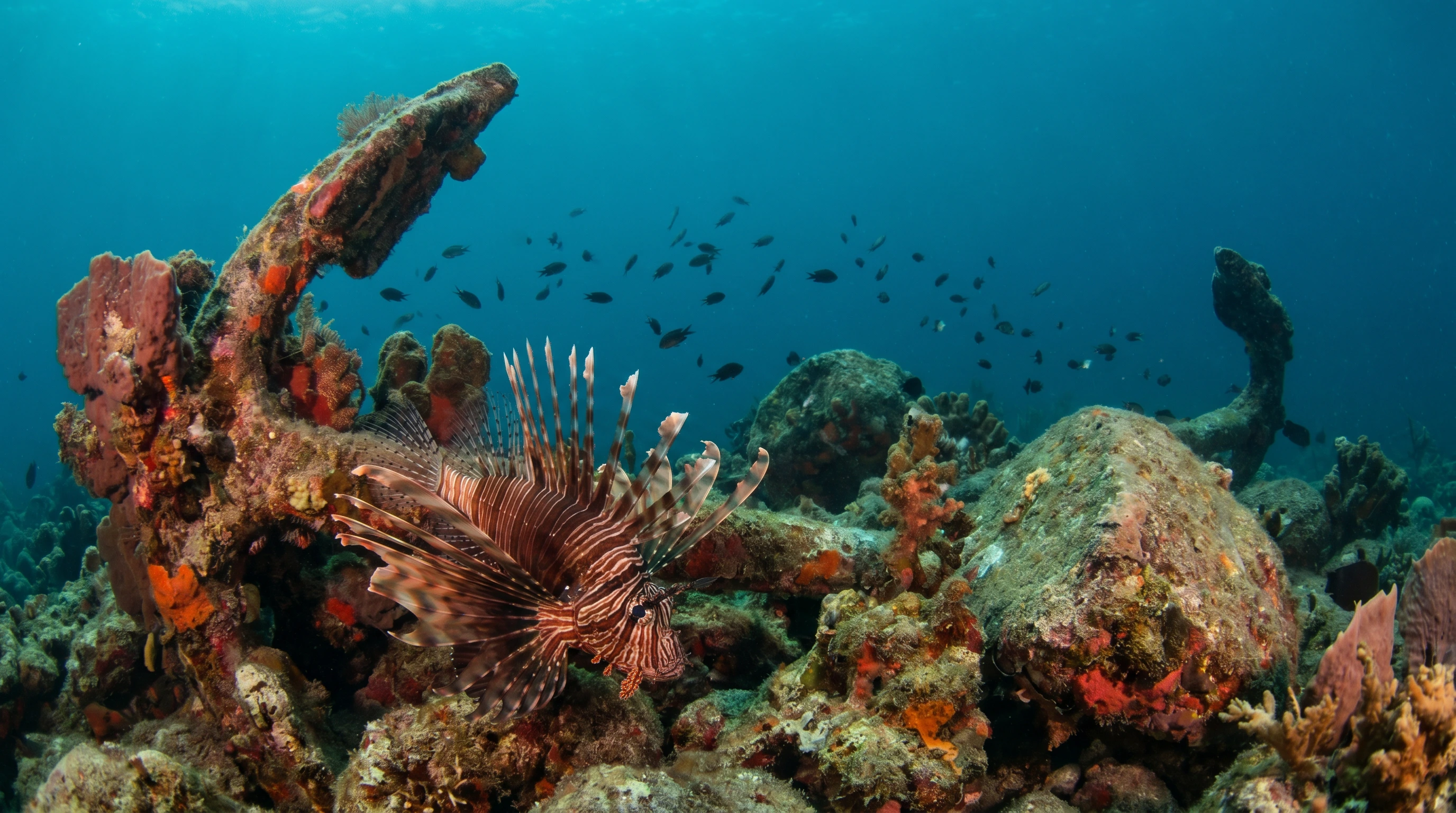 Dive site in Sint Eustatius