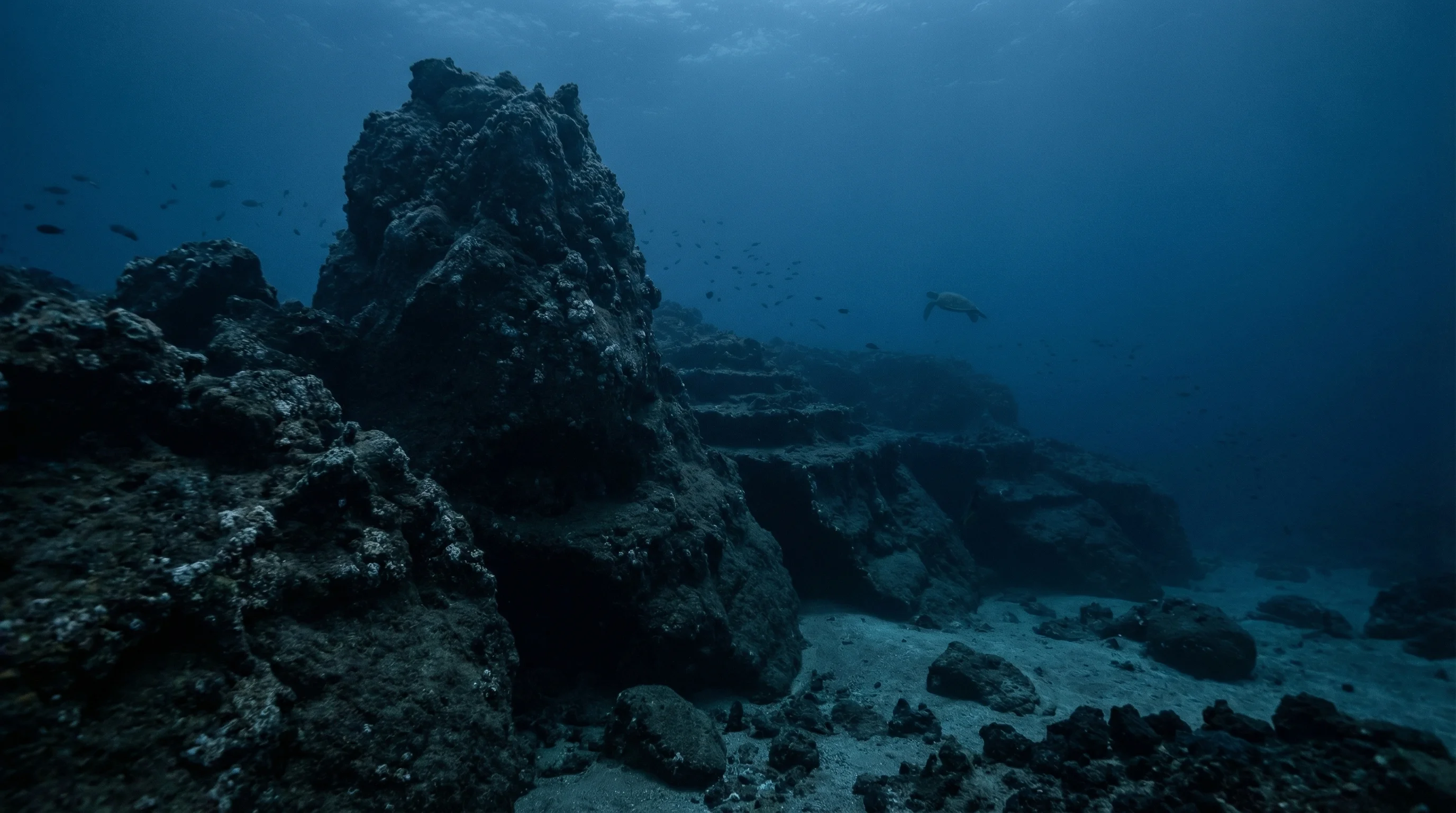 Dive site in Ecuador