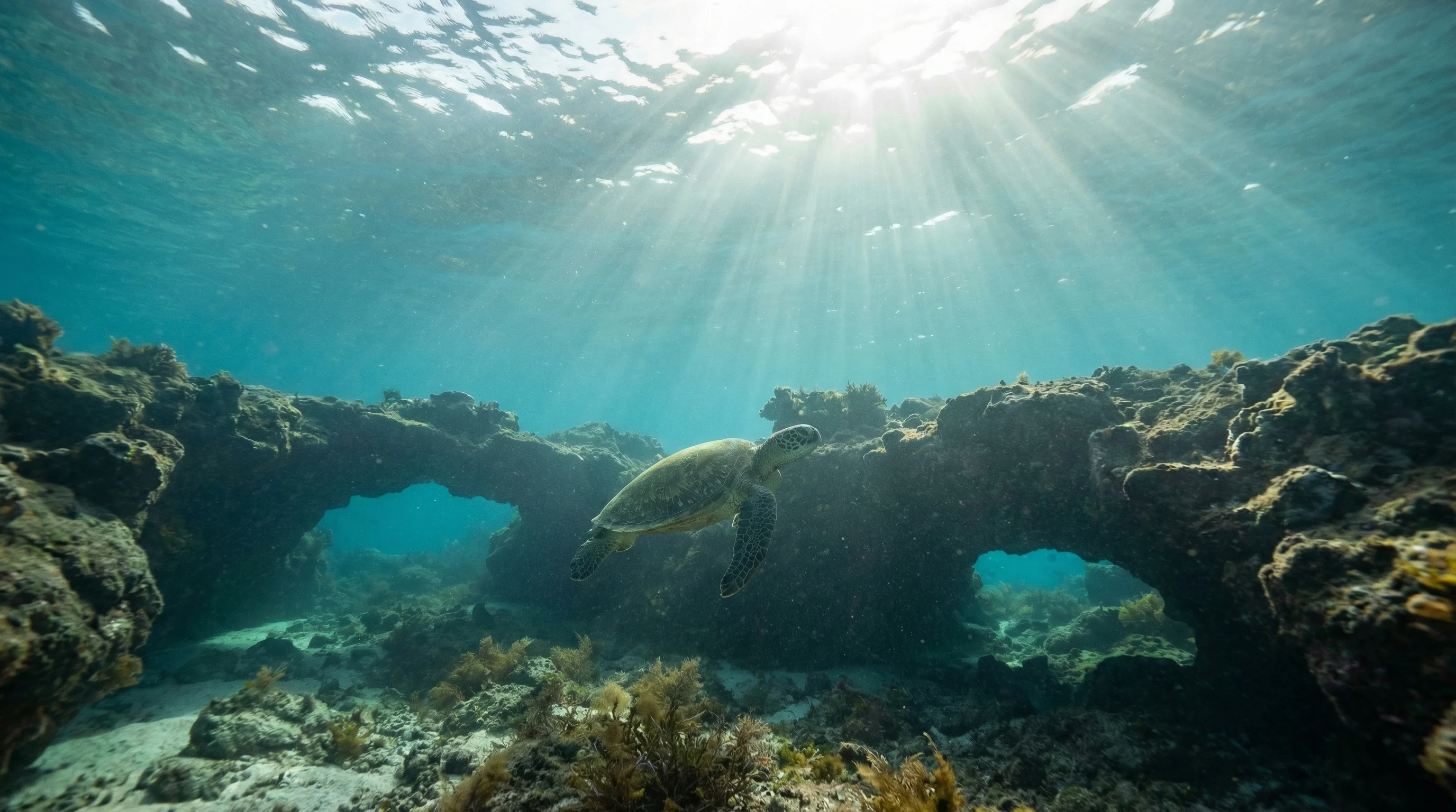 Dive site in Ecuador