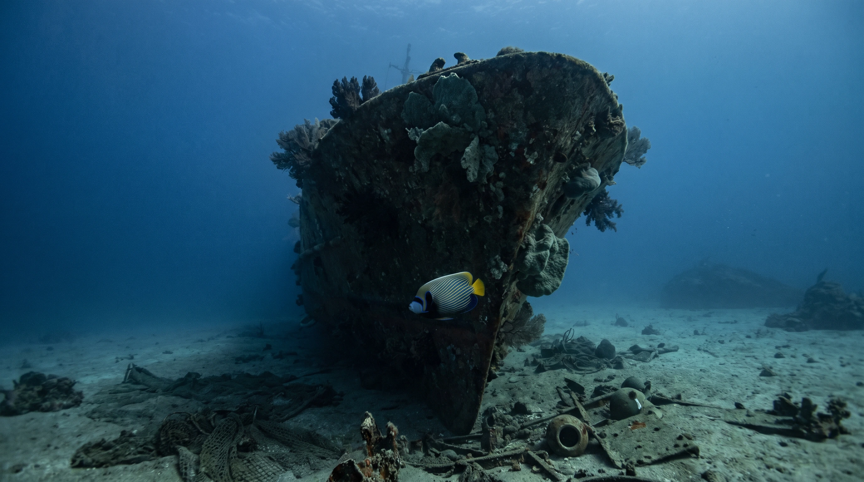 Dive site in Mauritius