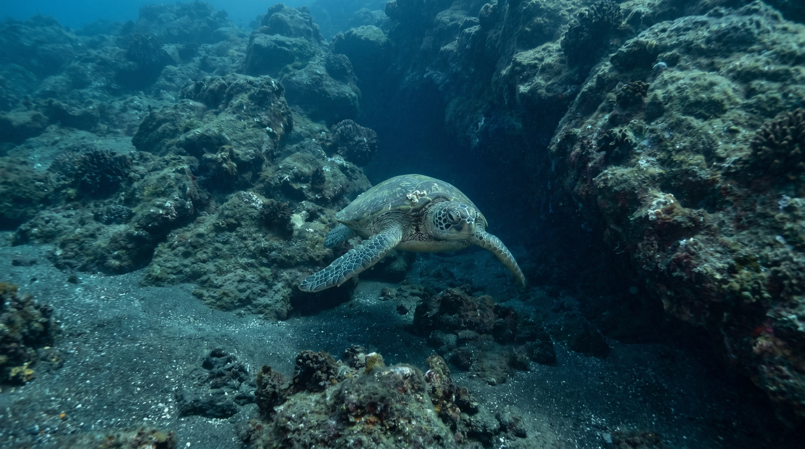 Dive site in Floreana