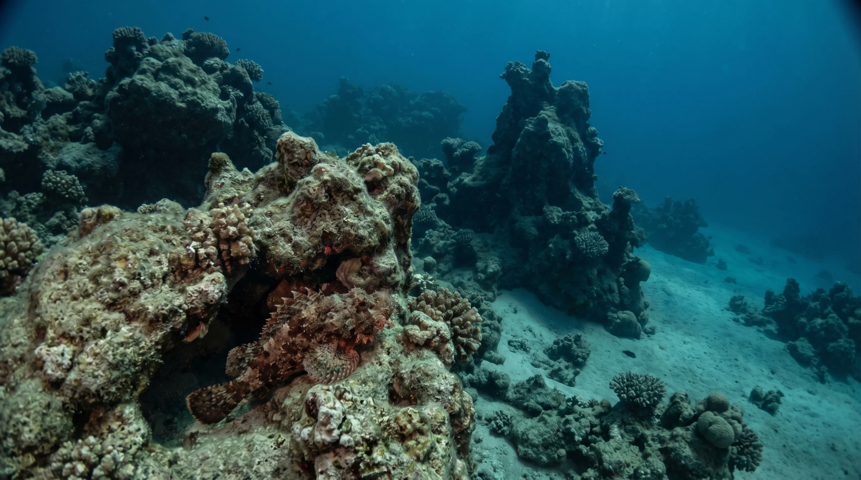 Dive site in Abu Dabbab