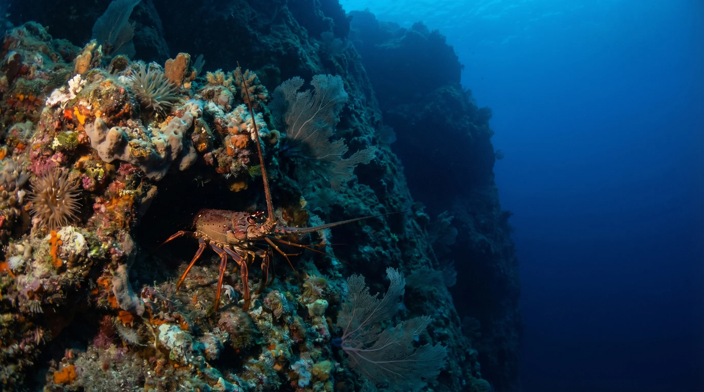 Dive site in Northern Greece