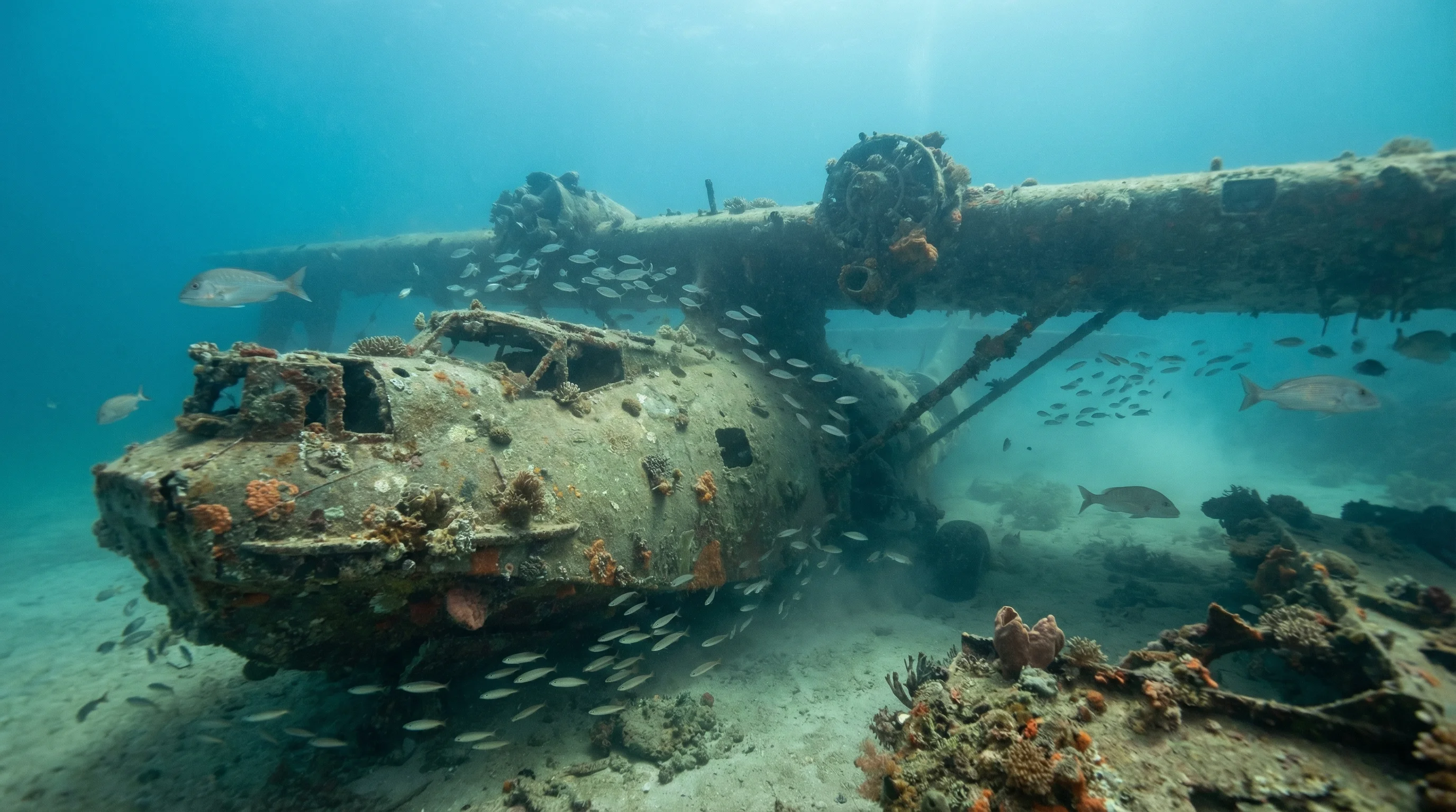 Dive site in Darwin Harbour
