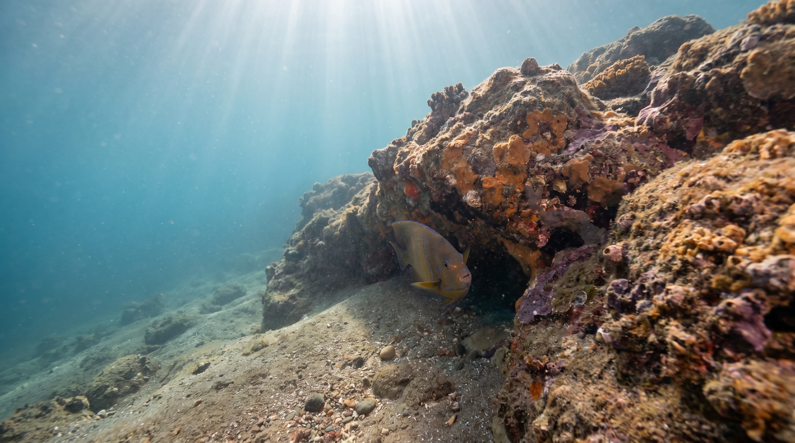 Dive site in Goa