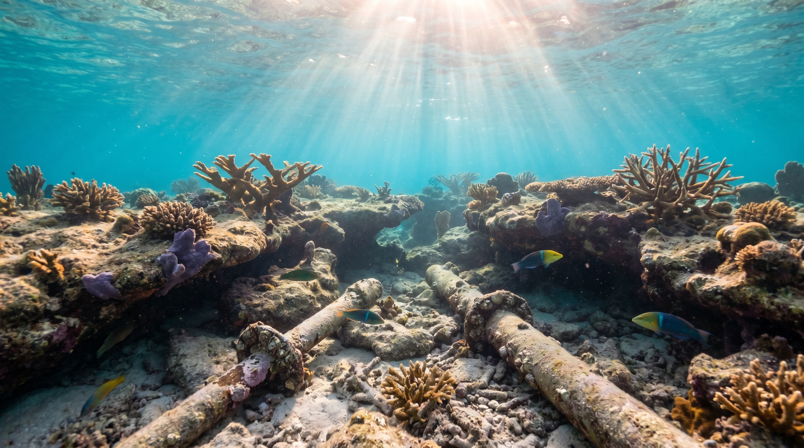 Dive site in Molasses Reef Area