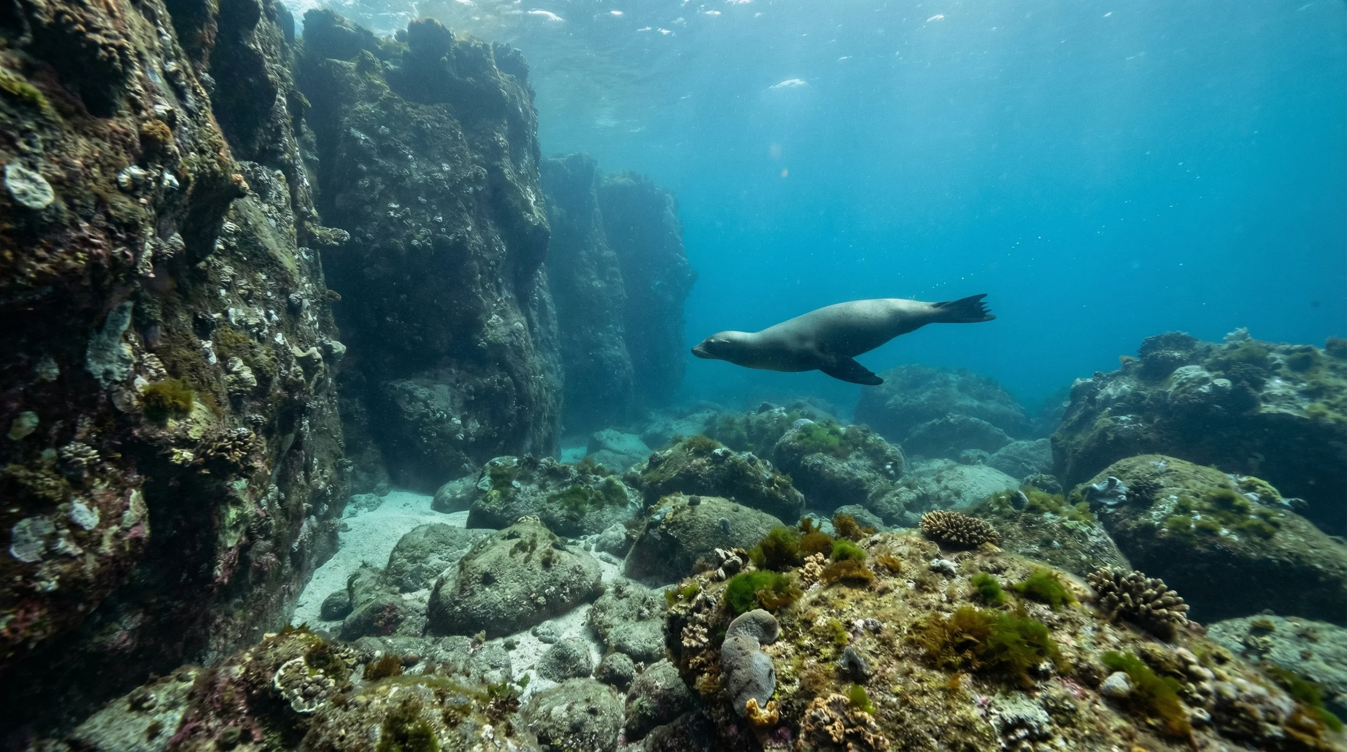 Dive site in Ecuador