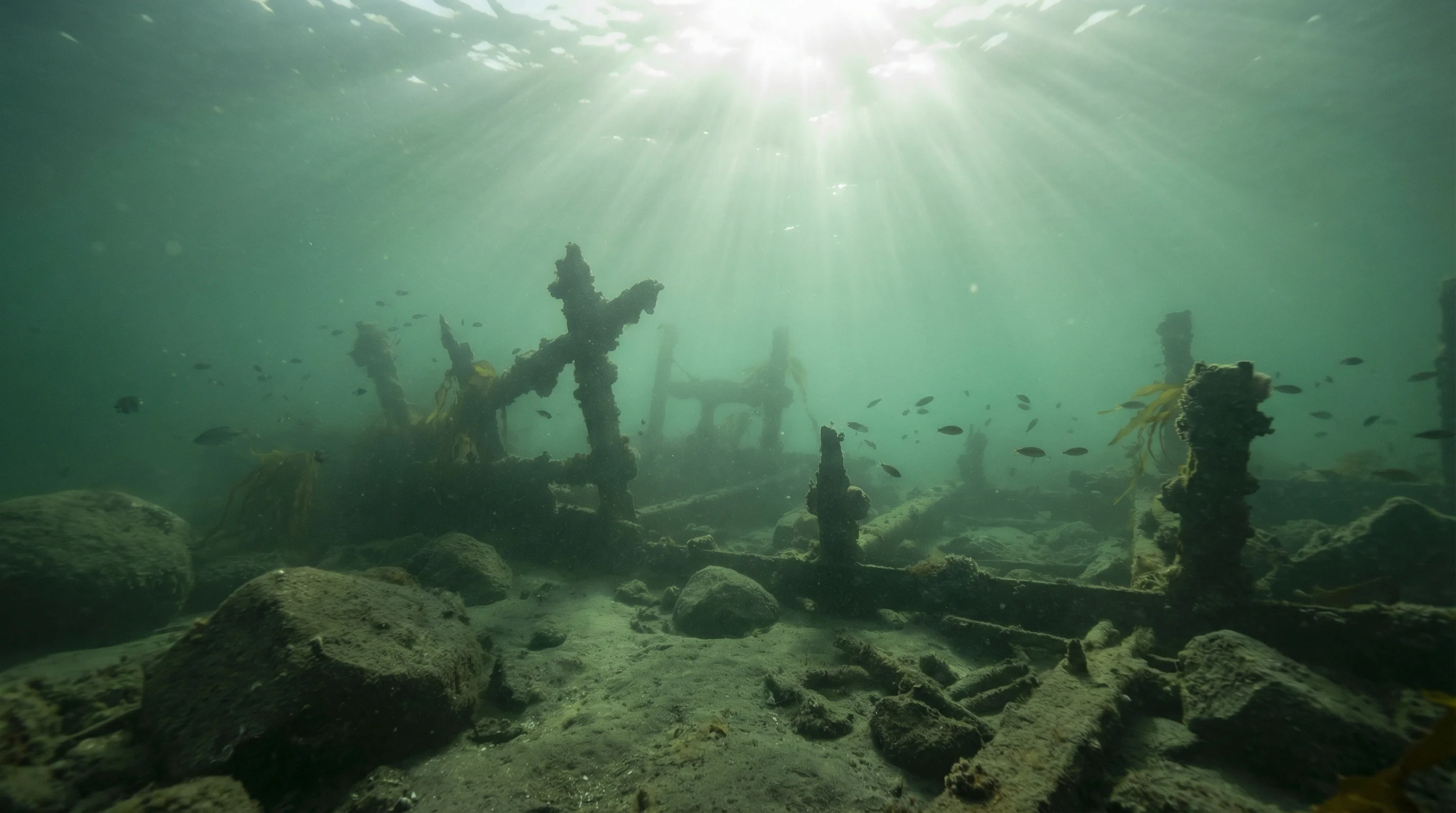 Dive site in Abel Tasman